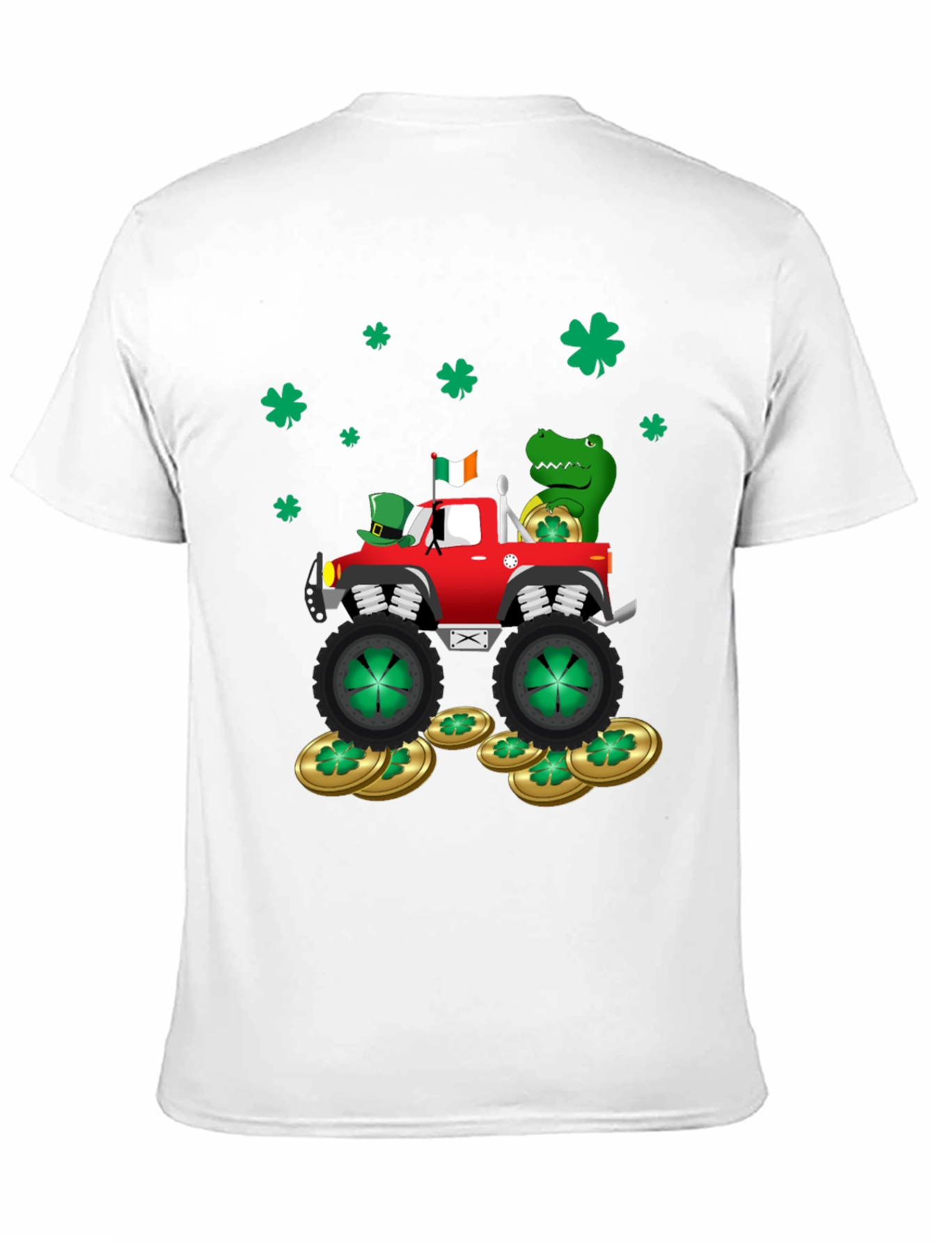 St. Patricks Day Monster Truck T-Shirt