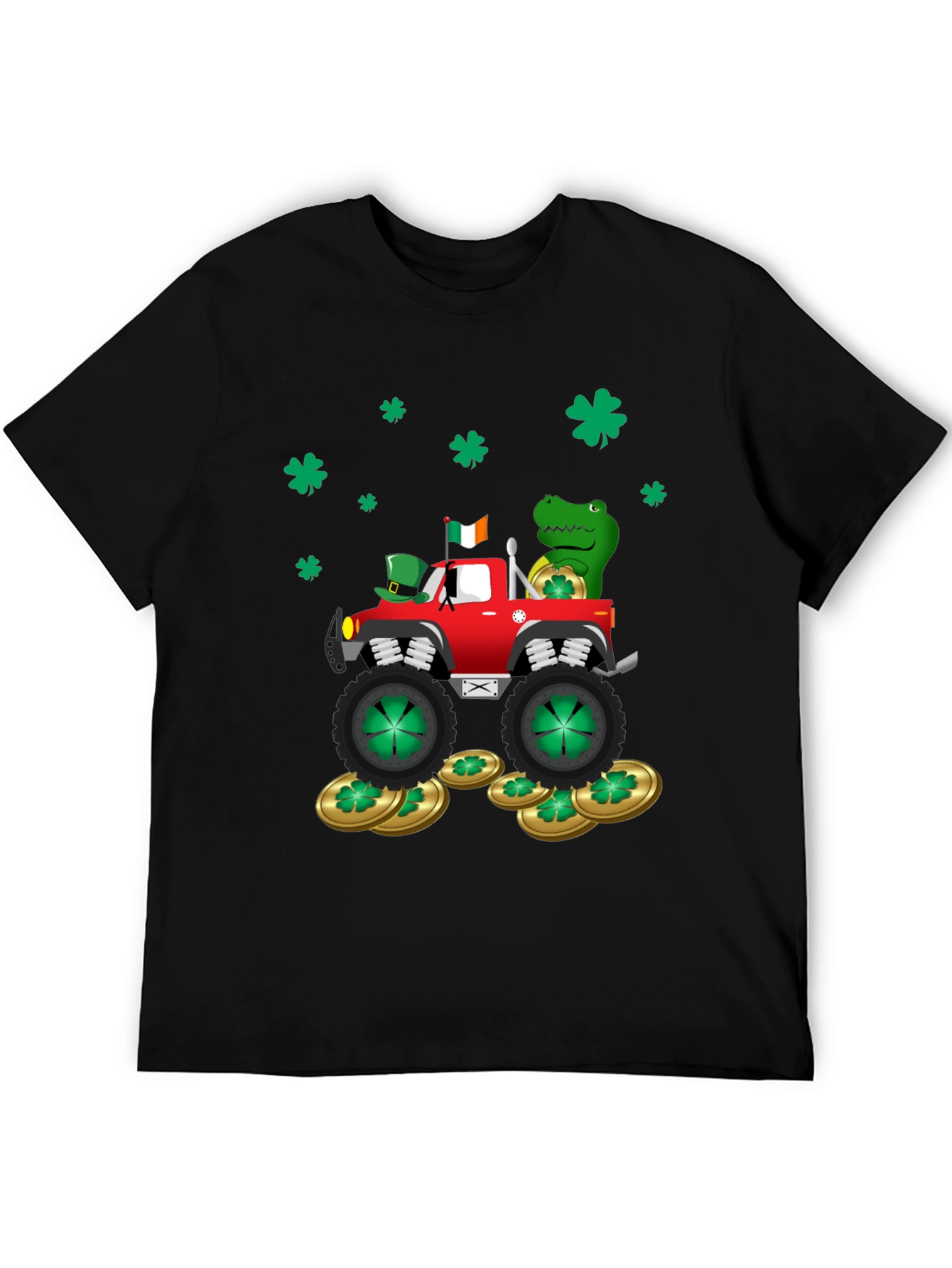 St. Patricks Day Monster Truck T-Shirt