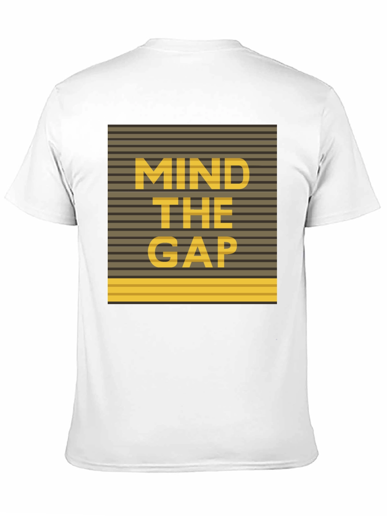 Mind The Gap Graphic Tee - Black