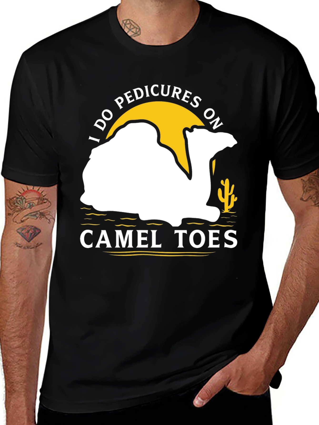 Camel Toes Pedicure Graphic Tee