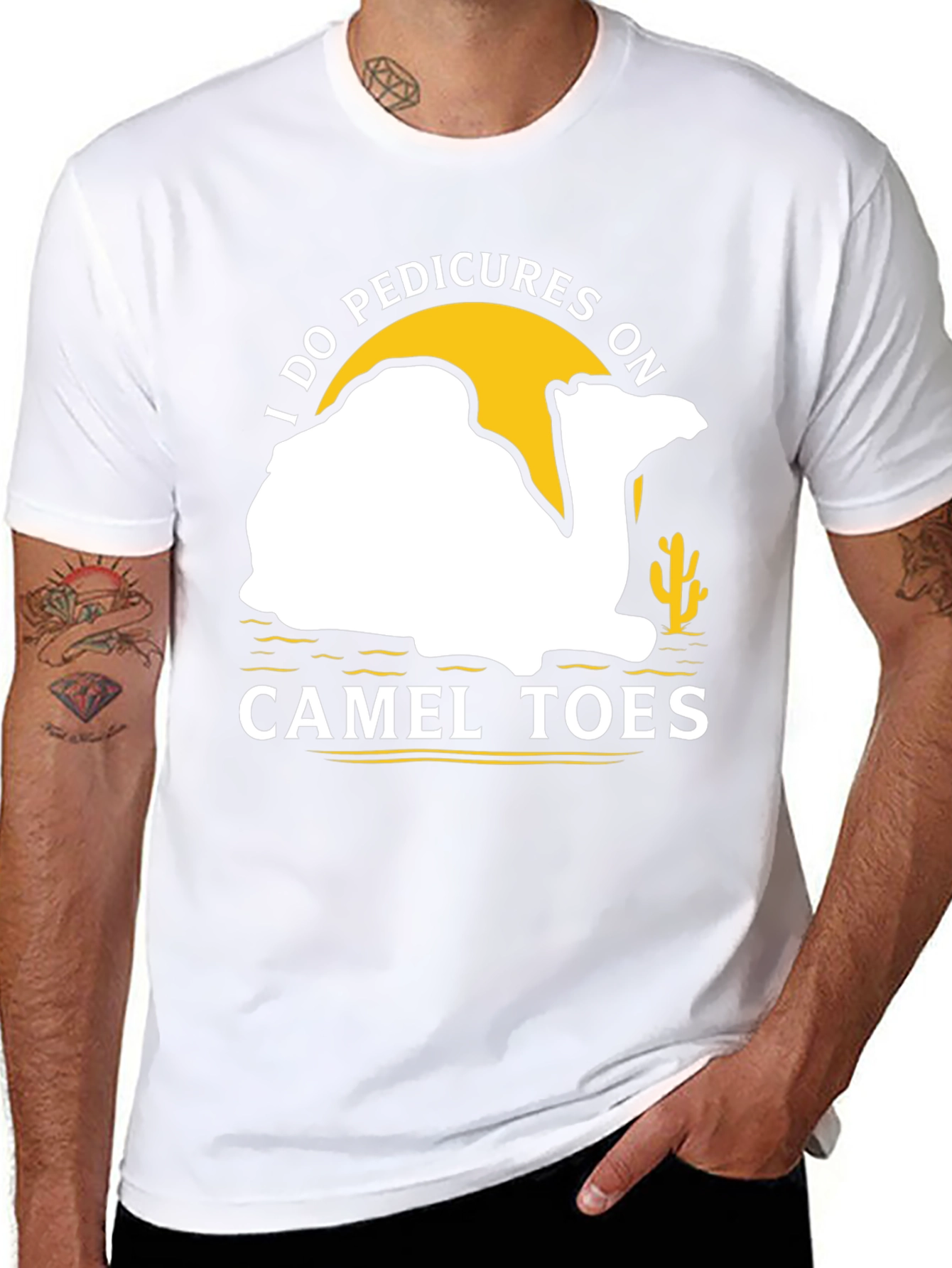 Camel Toes Pedicure Graphic Tee