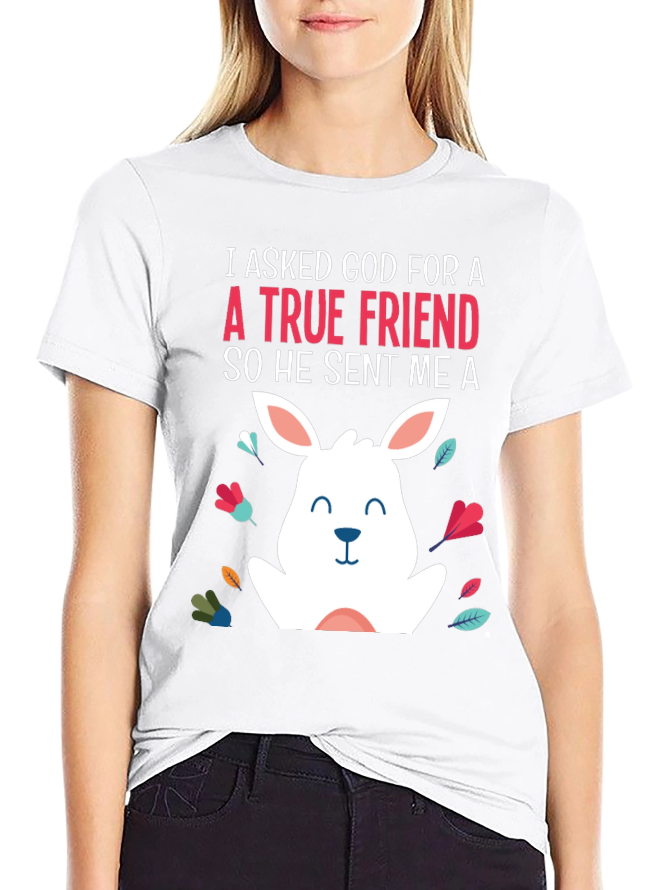 True Friend Rabbit T-Shirt