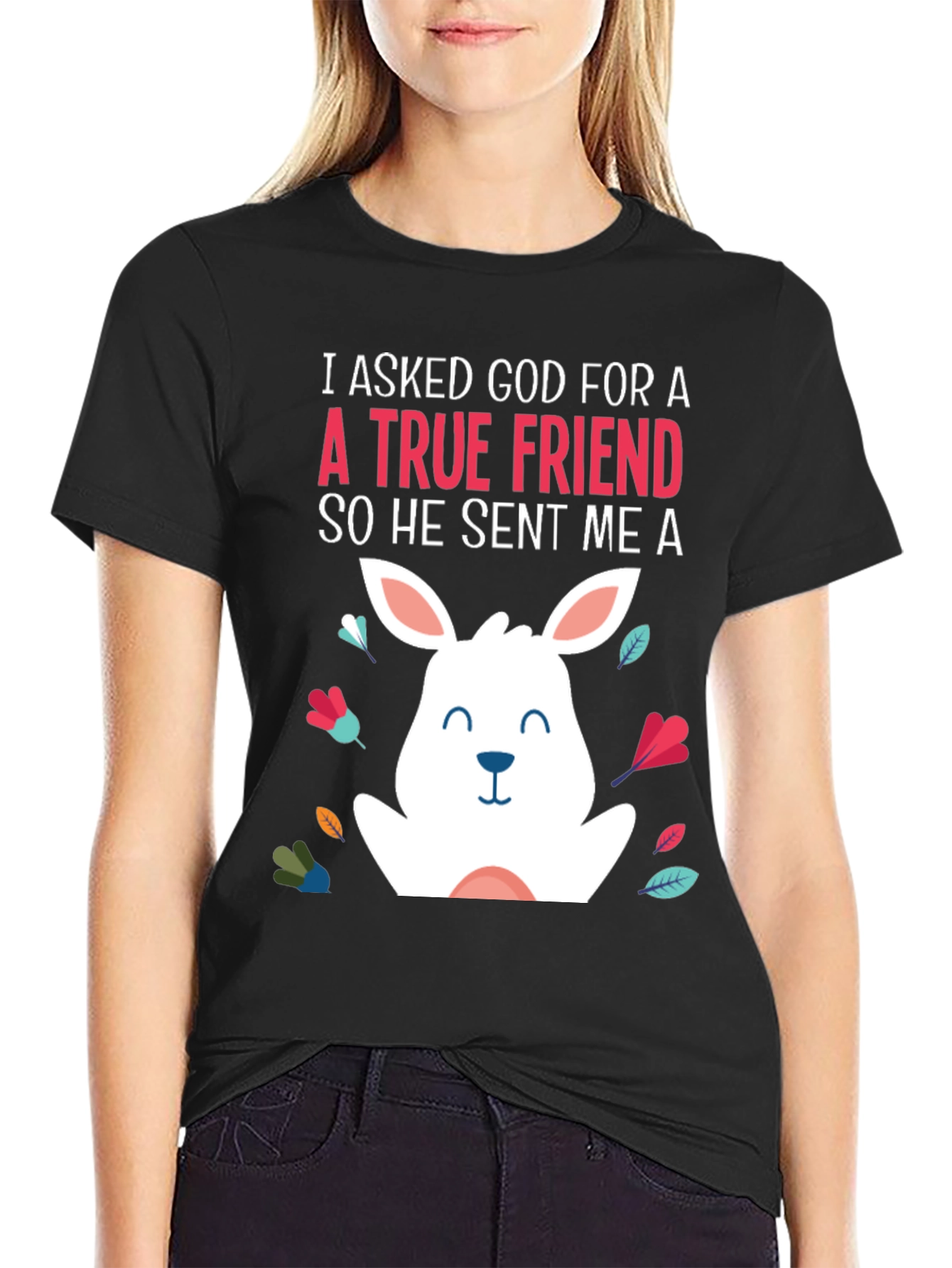 True Friend Rabbit T-Shirt