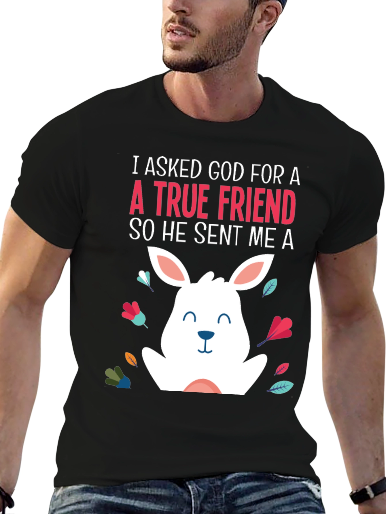 True Friend Rabbit T-Shirt