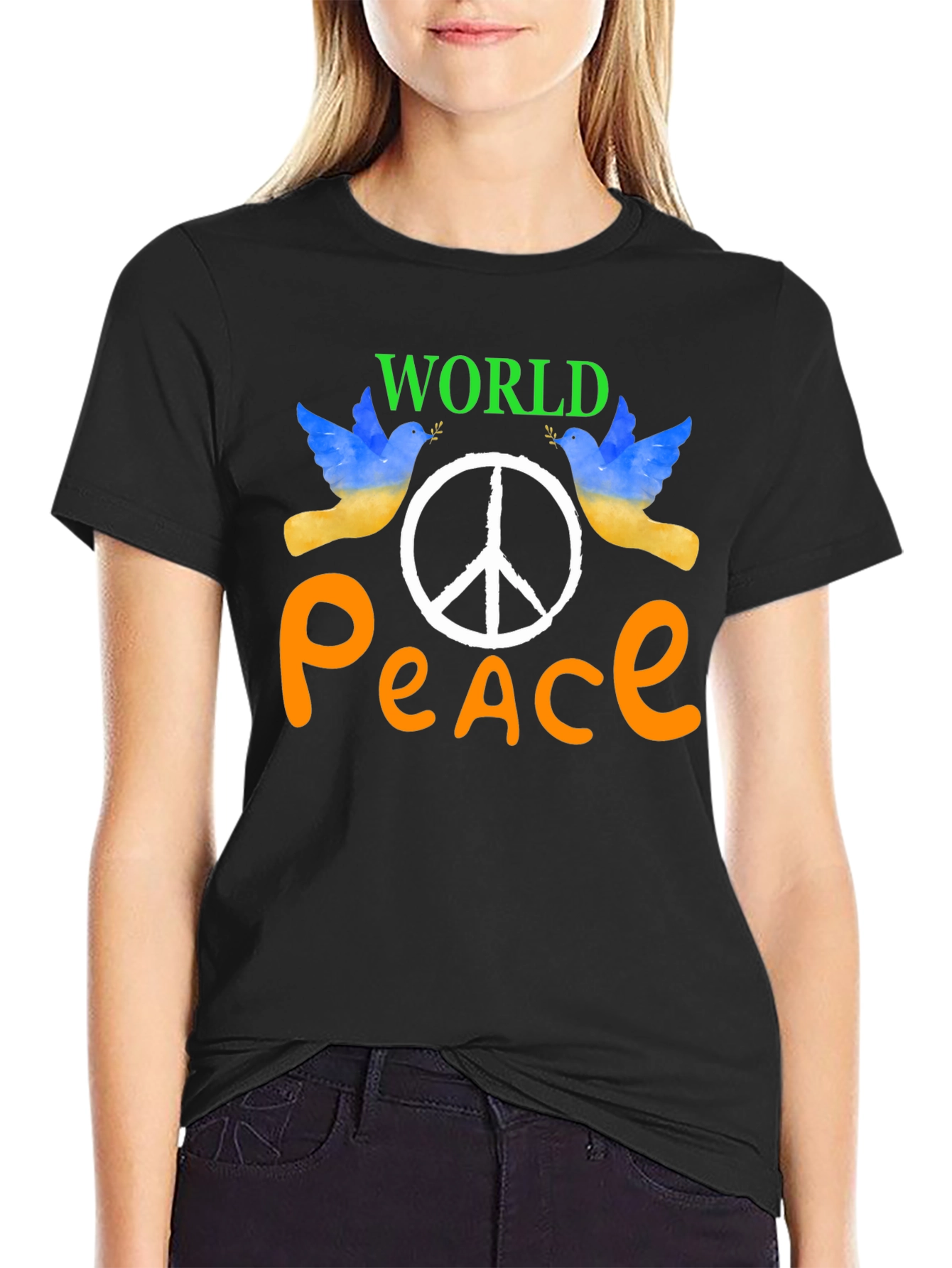 World Peace Graphic T-Shirt