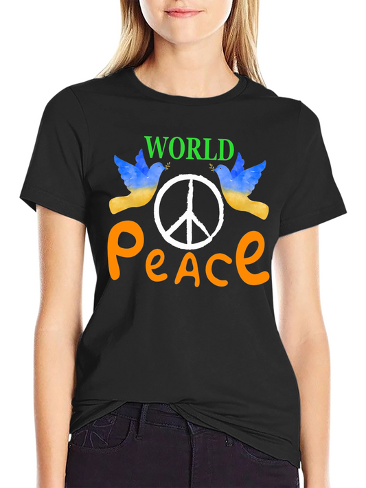 World Peace Graphic T-Shirt