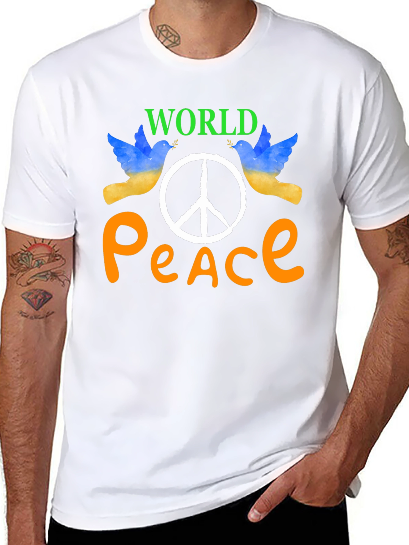 World Peace Graphic T-Shirt