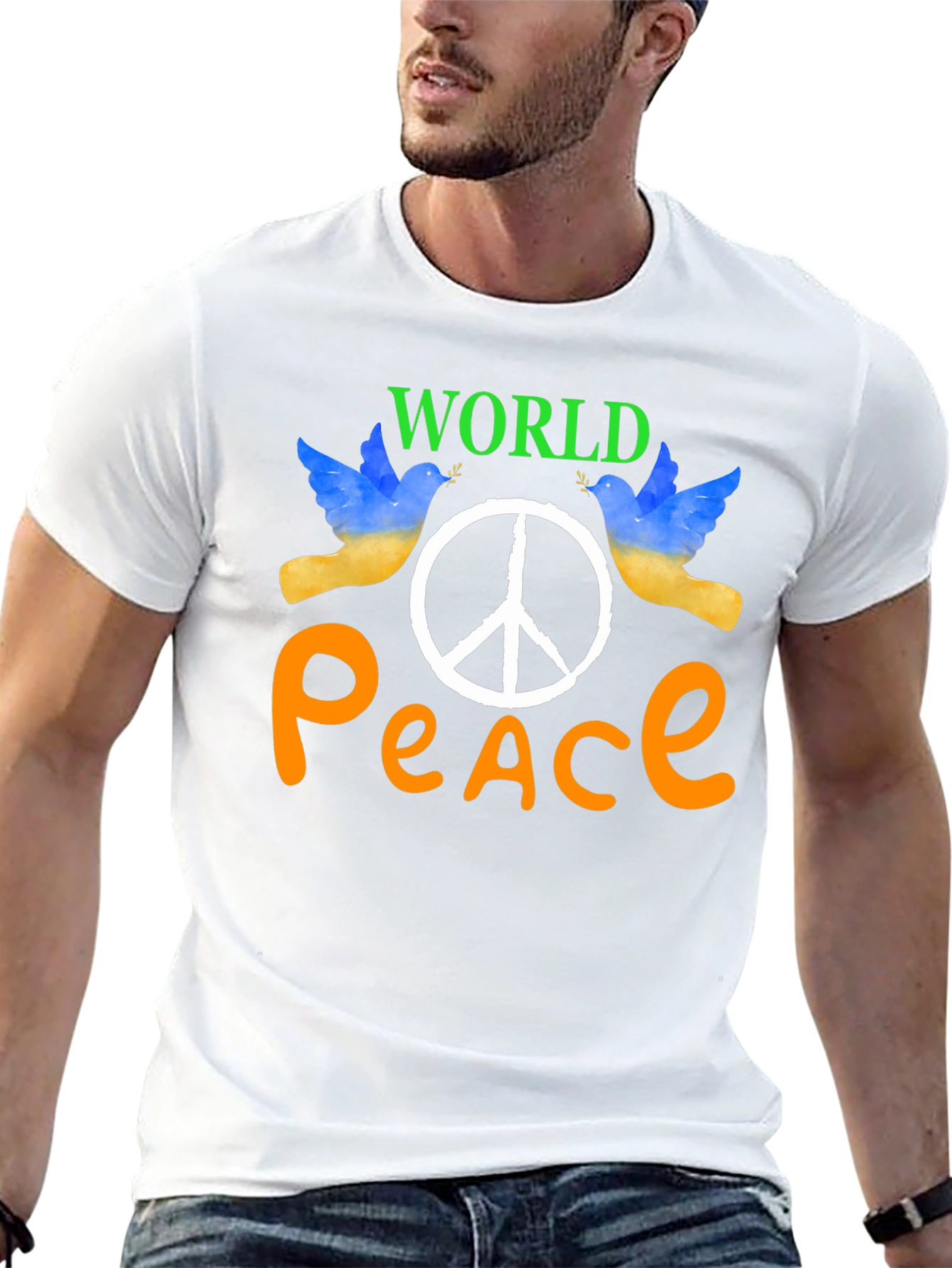 World Peace Graphic T-Shirt