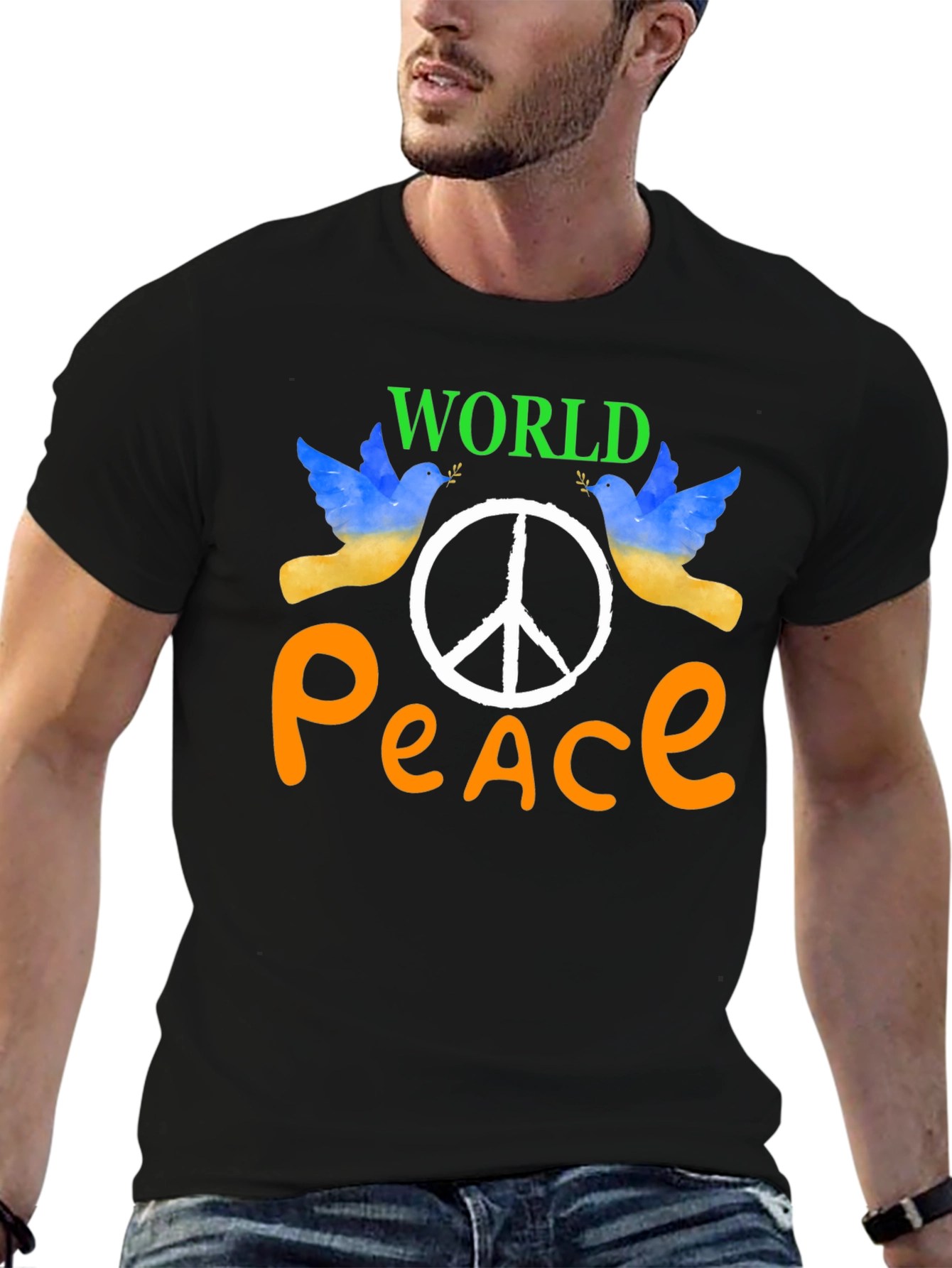 World Peace Graphic T-Shirt