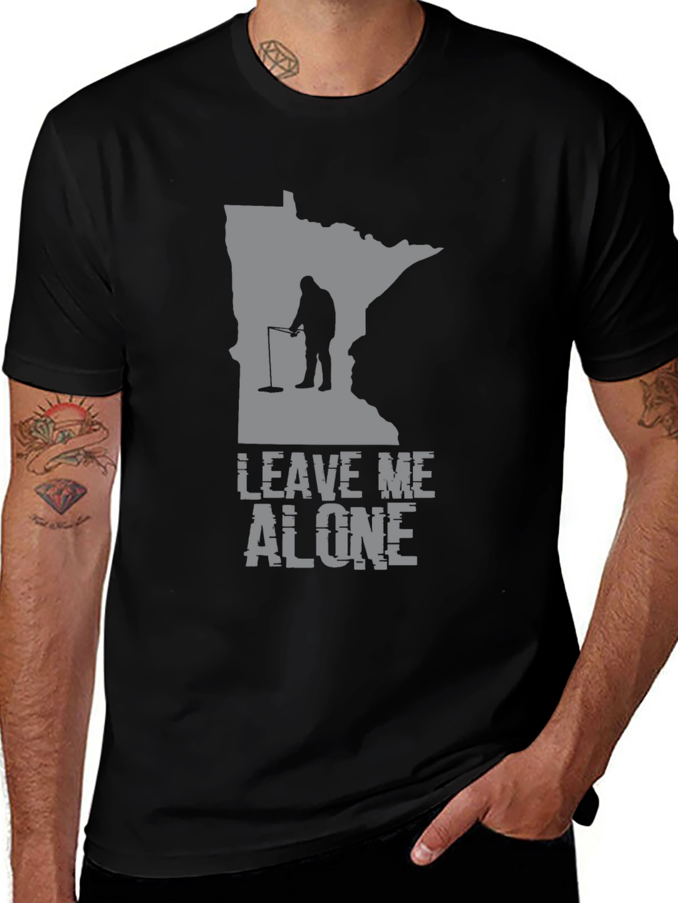Leave Me Alone Metal Detecting T-Shirt