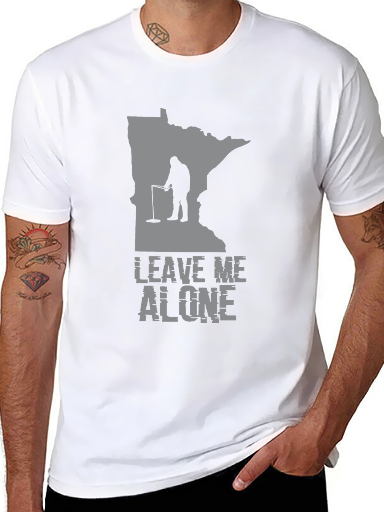 Leave Me Alone Metal Detecting T-Shirt