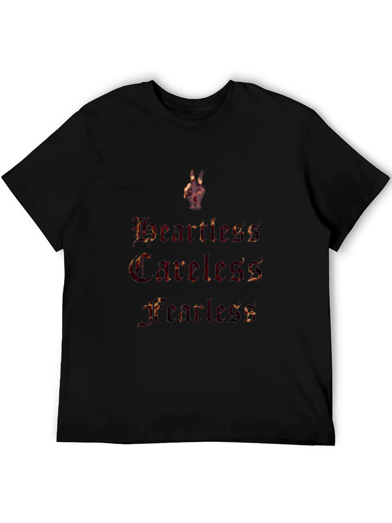 Heartless Careless Fearless Graphic T-Shirt