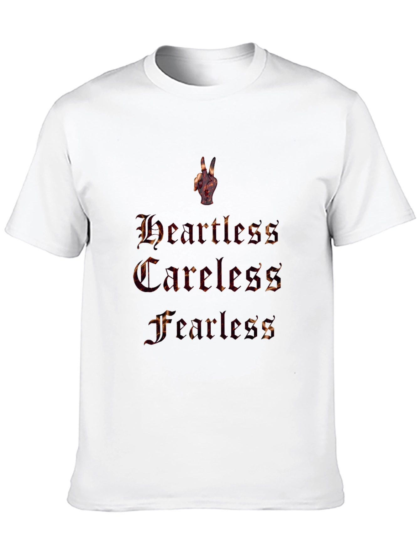 Heartless Careless Fearless Graphic T-Shirt