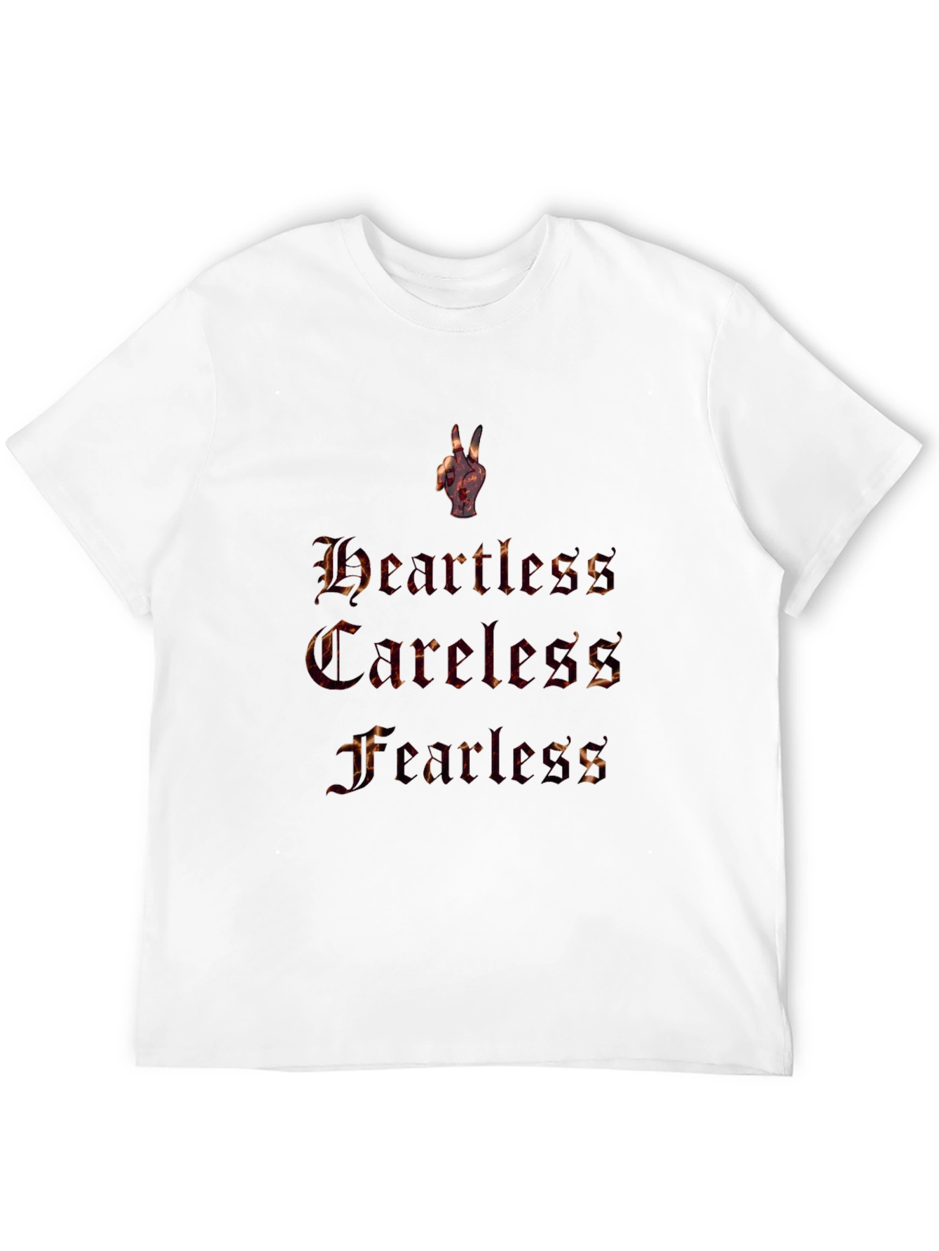 Heartless Careless Fearless Graphic T-Shirt