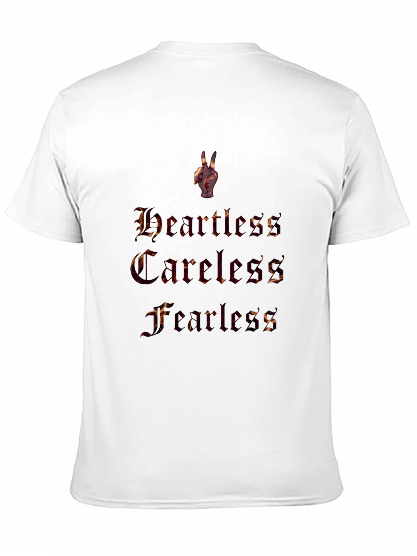 Heartless Careless Fearless Graphic T-Shirt