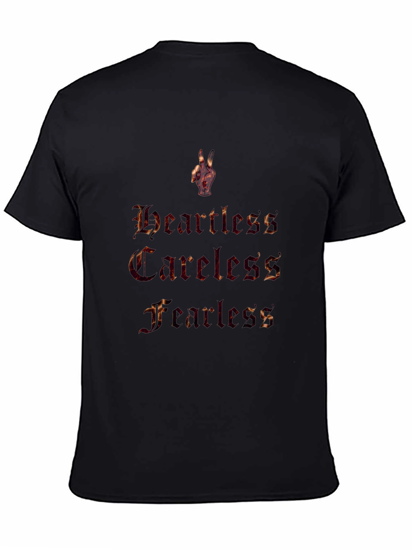 Heartless Careless Fearless Graphic T-Shirt