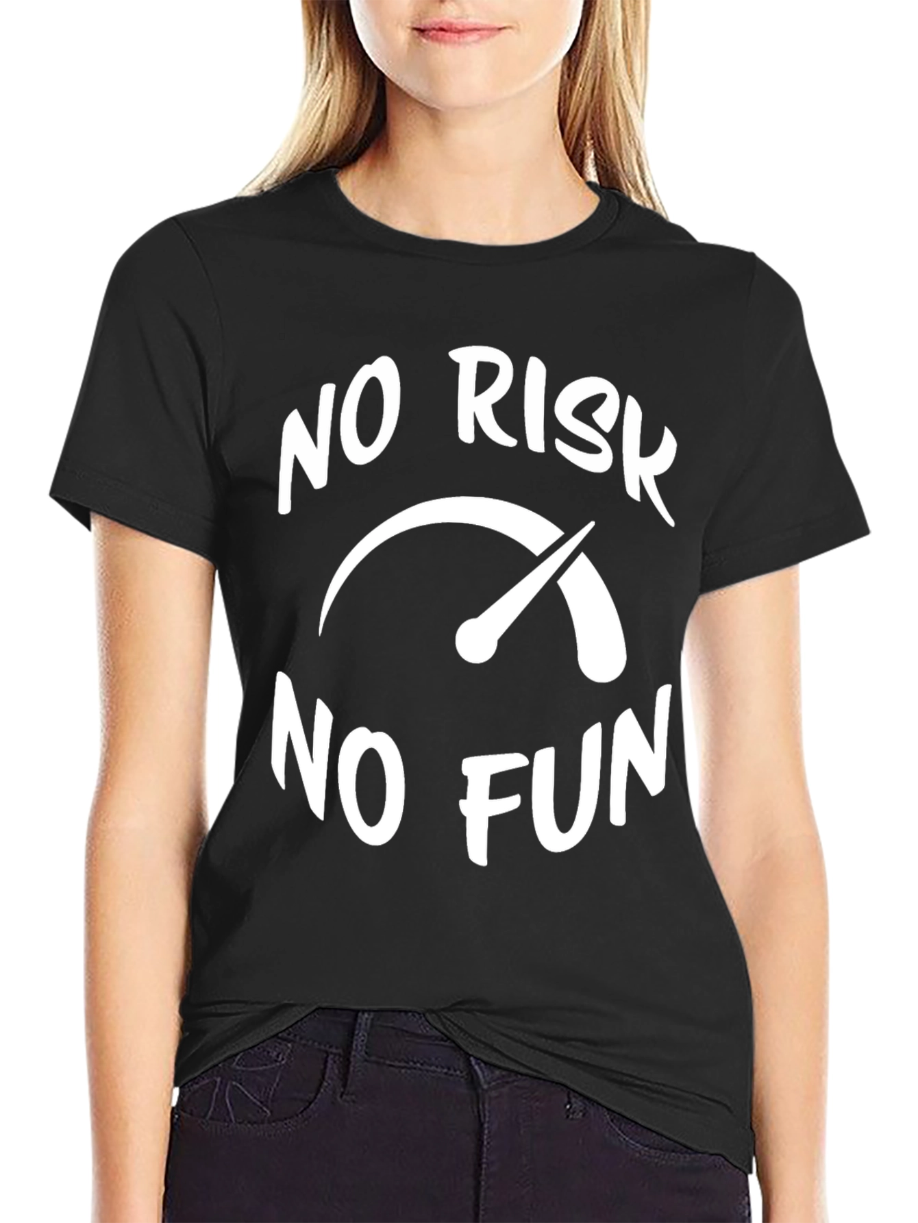No Risk No Fun Graphic Tee