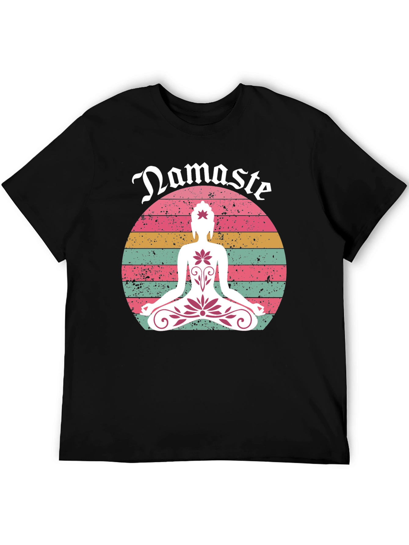 Namaste Lotus Graphic Tee - Relaxed Fit