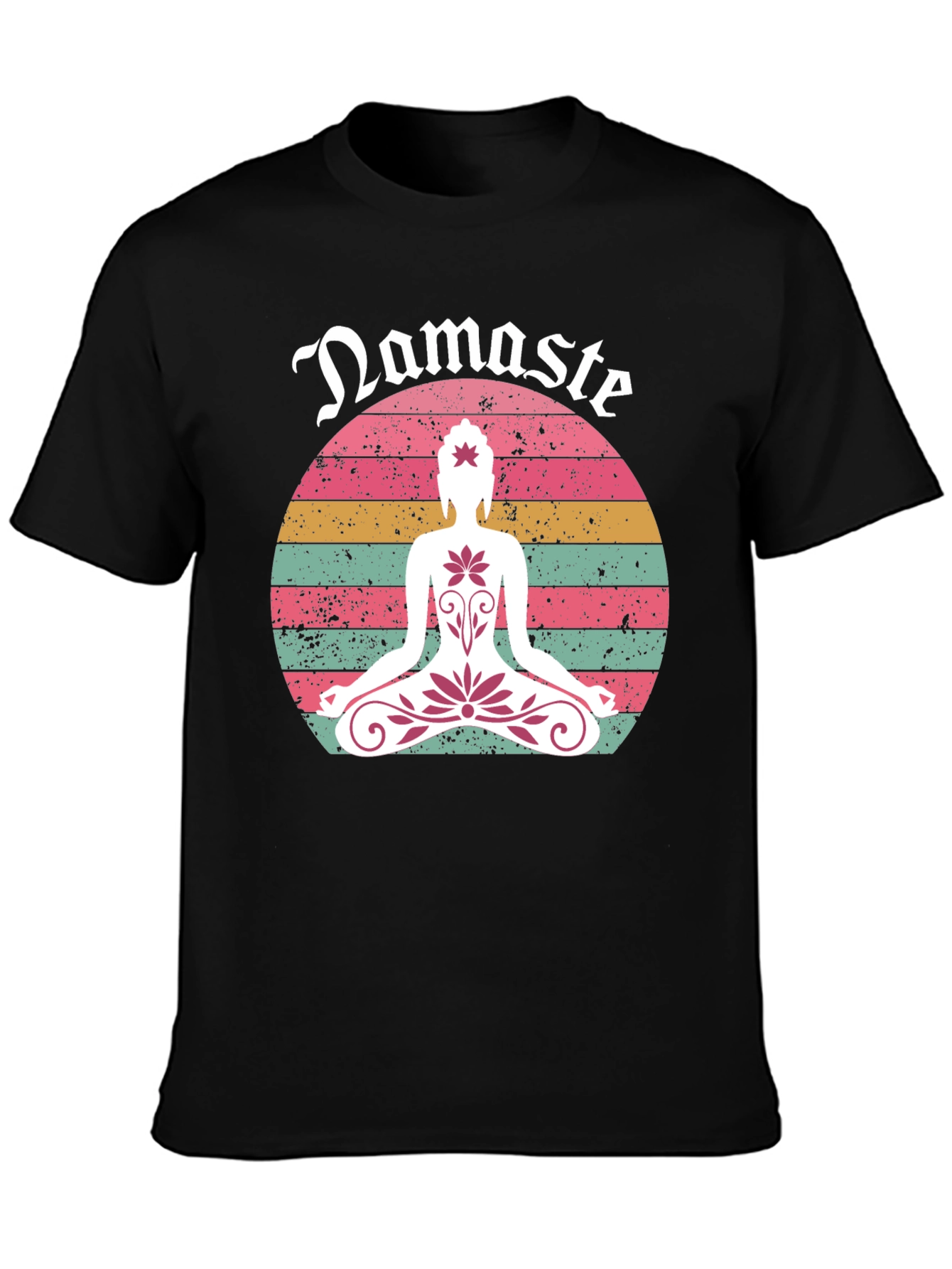 Namaste Lotus Graphic Tee - Relaxed Fit