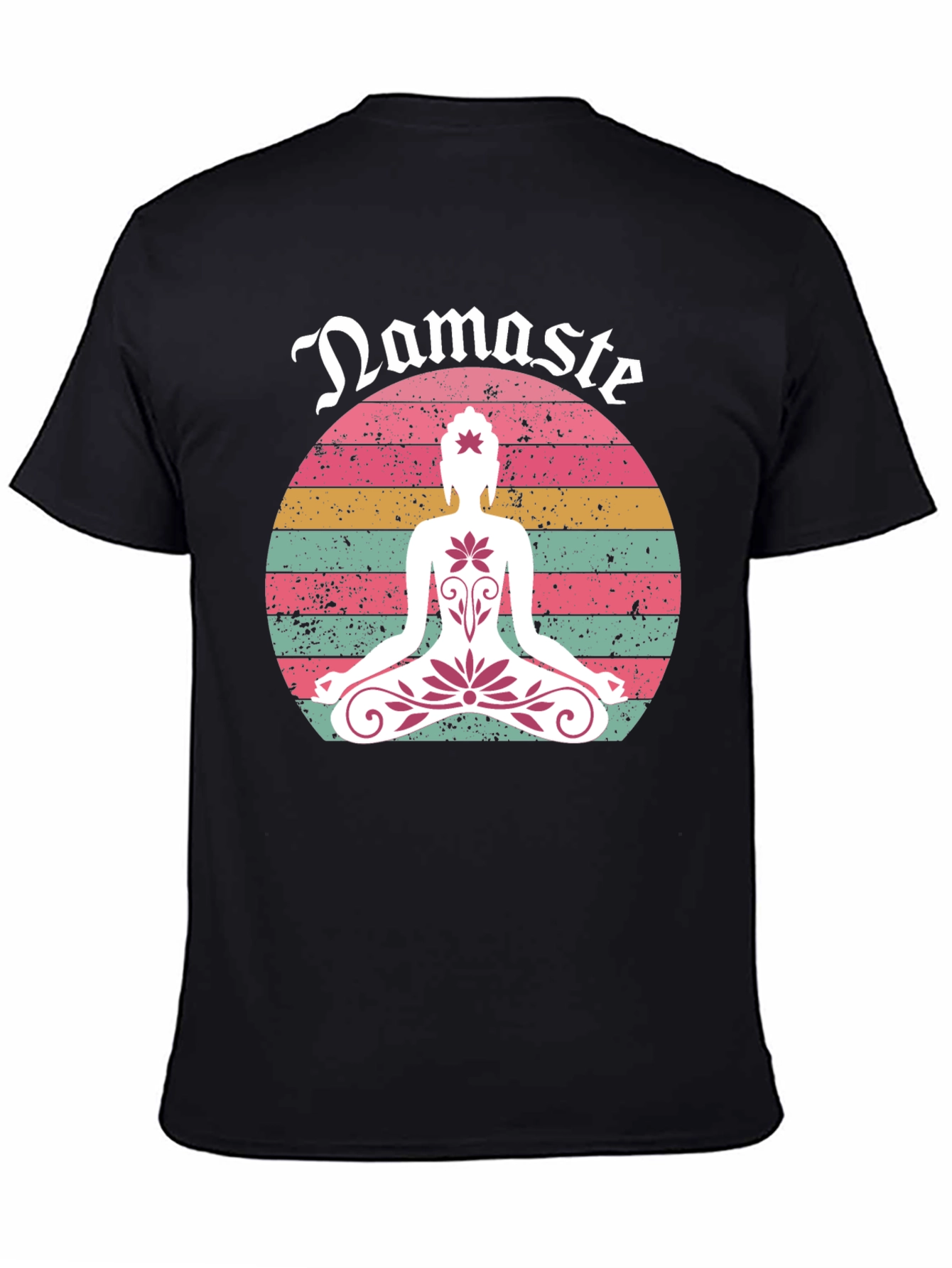 Namaste Lotus Graphic Tee - Relaxed Fit
