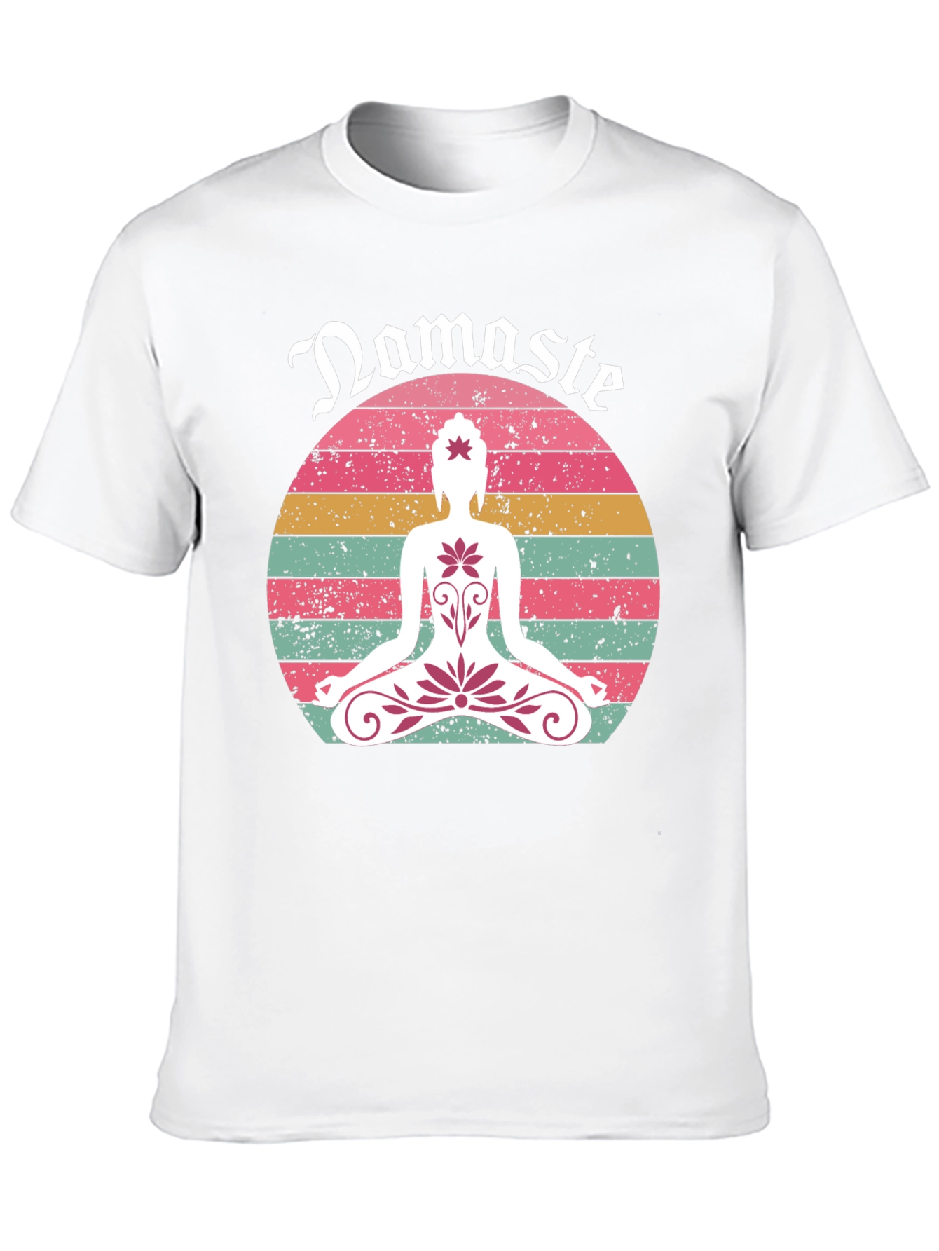 Namaste Lotus Graphic Tee - Relaxed Fit