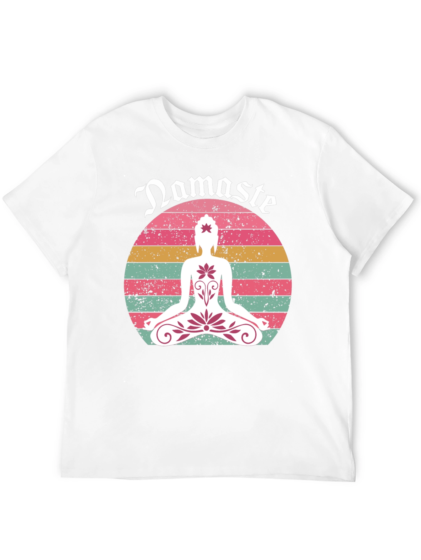 Namaste Lotus Graphic Tee - Relaxed Fit