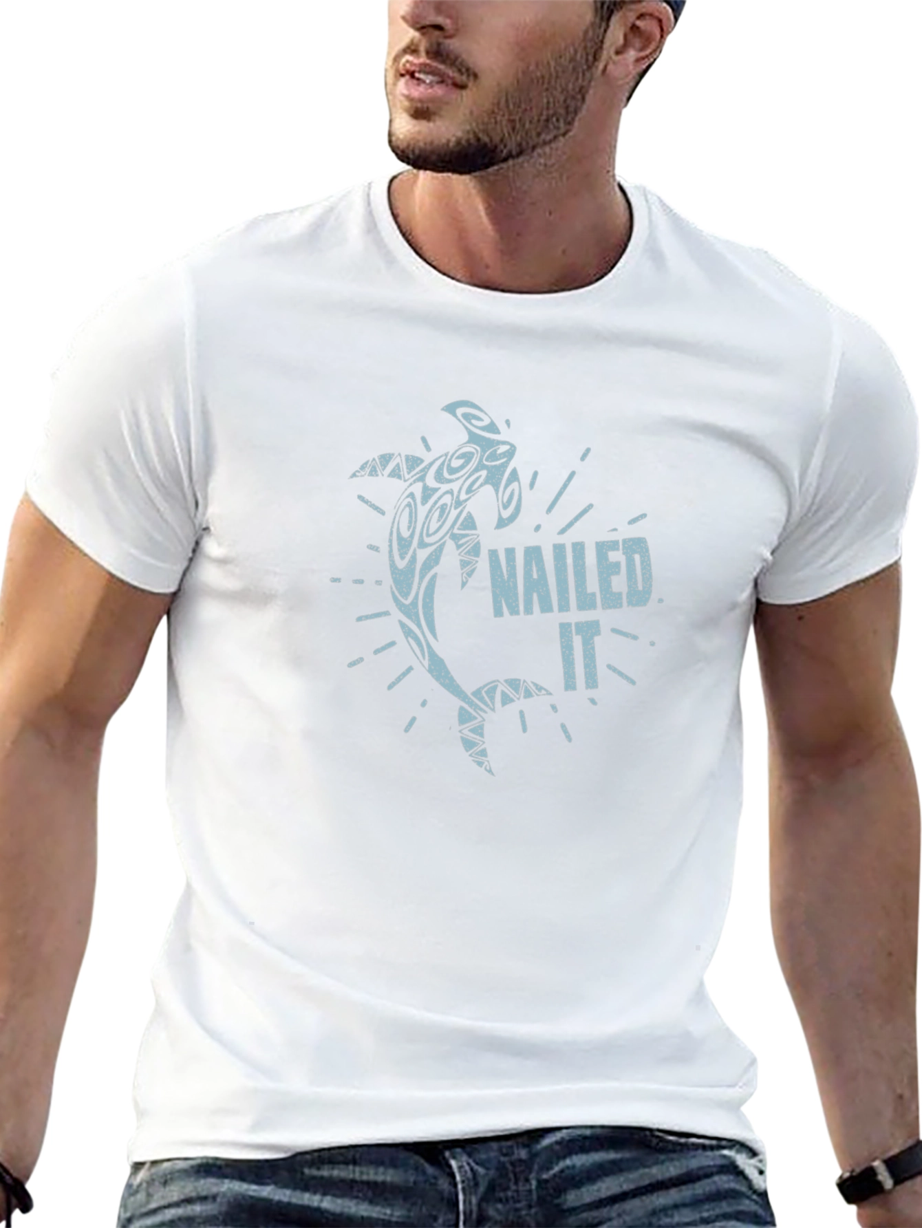 Nailed It Hammerhead Shark T-Shirt