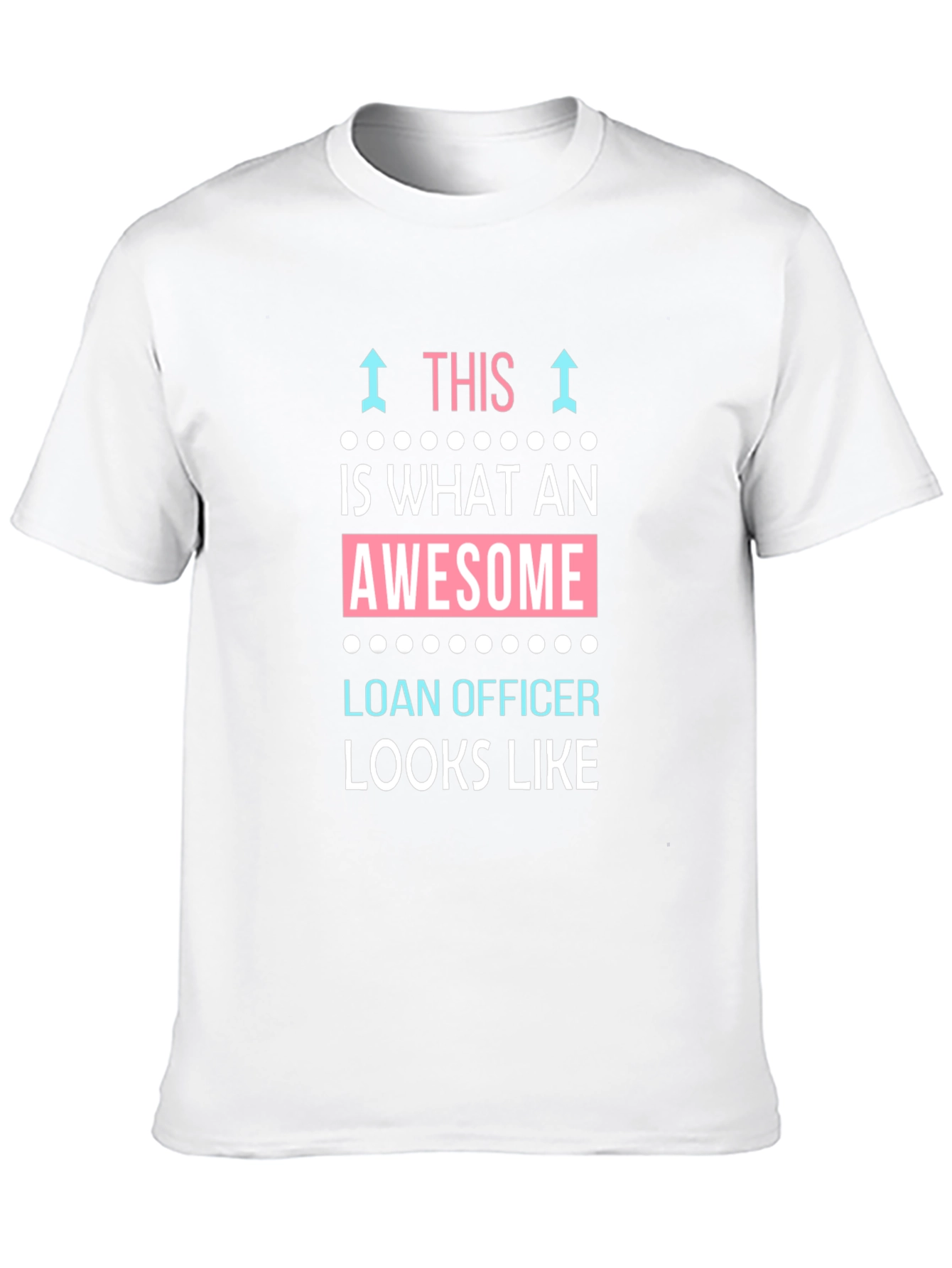 Awesome Loan Officer T-Shirt - Black Cotton Tee