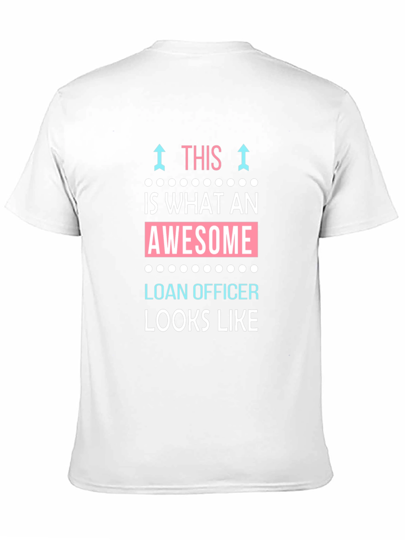 Awesome Loan Officer T-Shirt - Black Cotton Tee