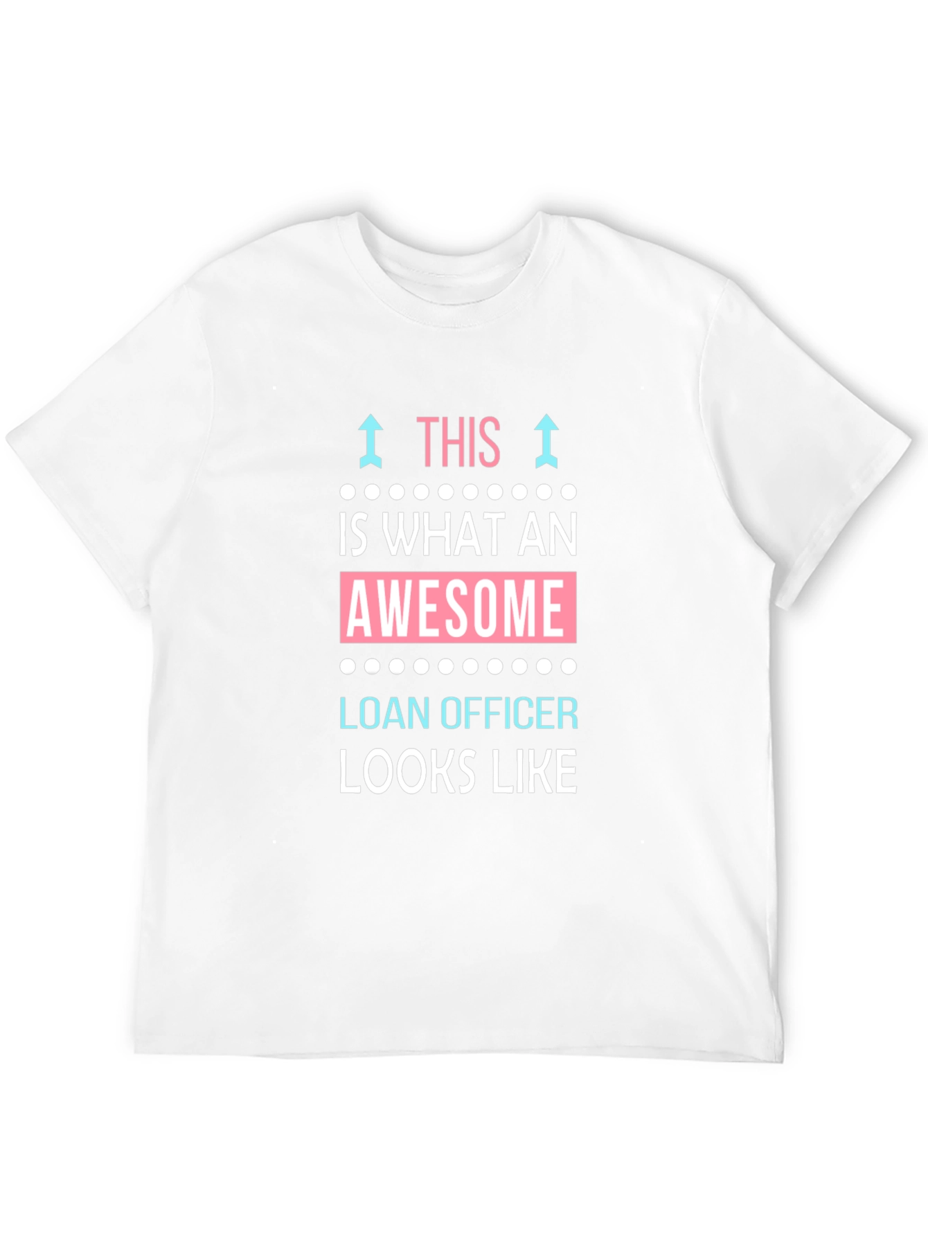 Awesome Loan Officer T-Shirt - Black Cotton Tee