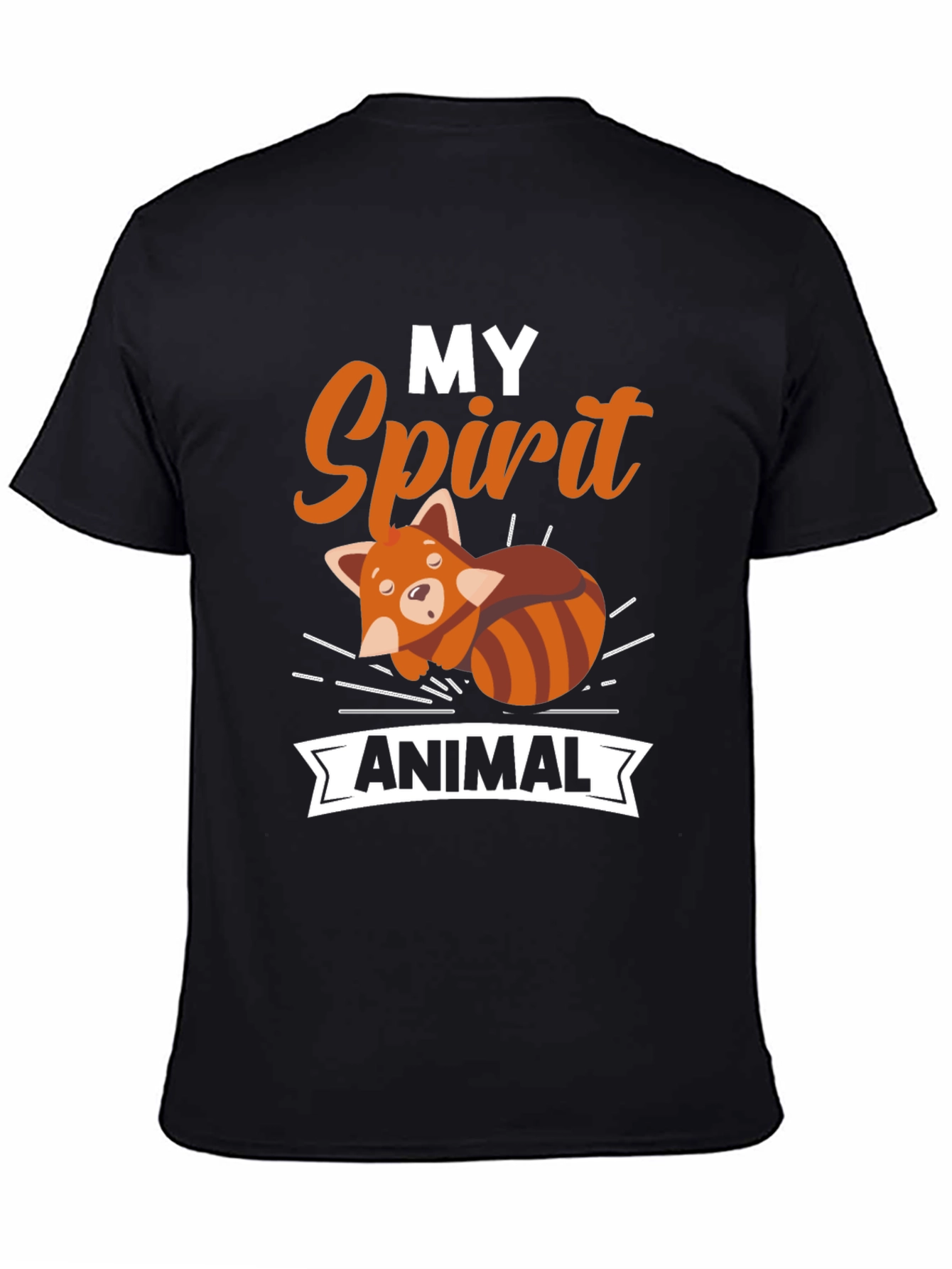 My Spirit Animal Red Panda Graphic T-Shirt