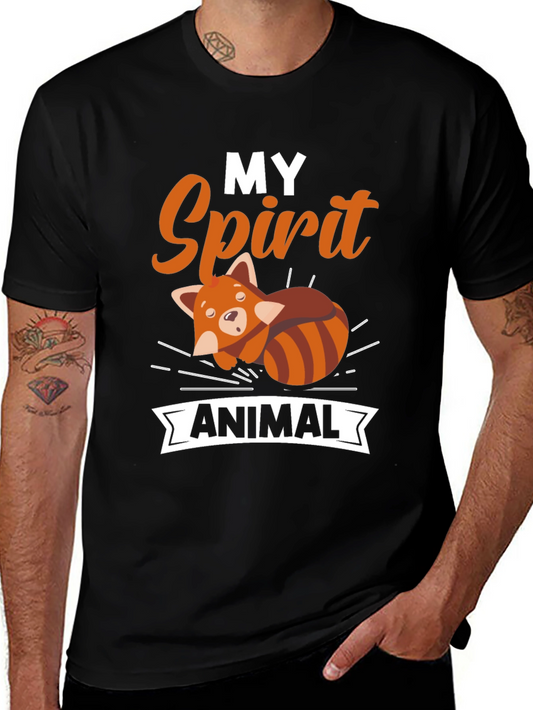 My Spirit Animal Red Panda Graphic T-Shirt