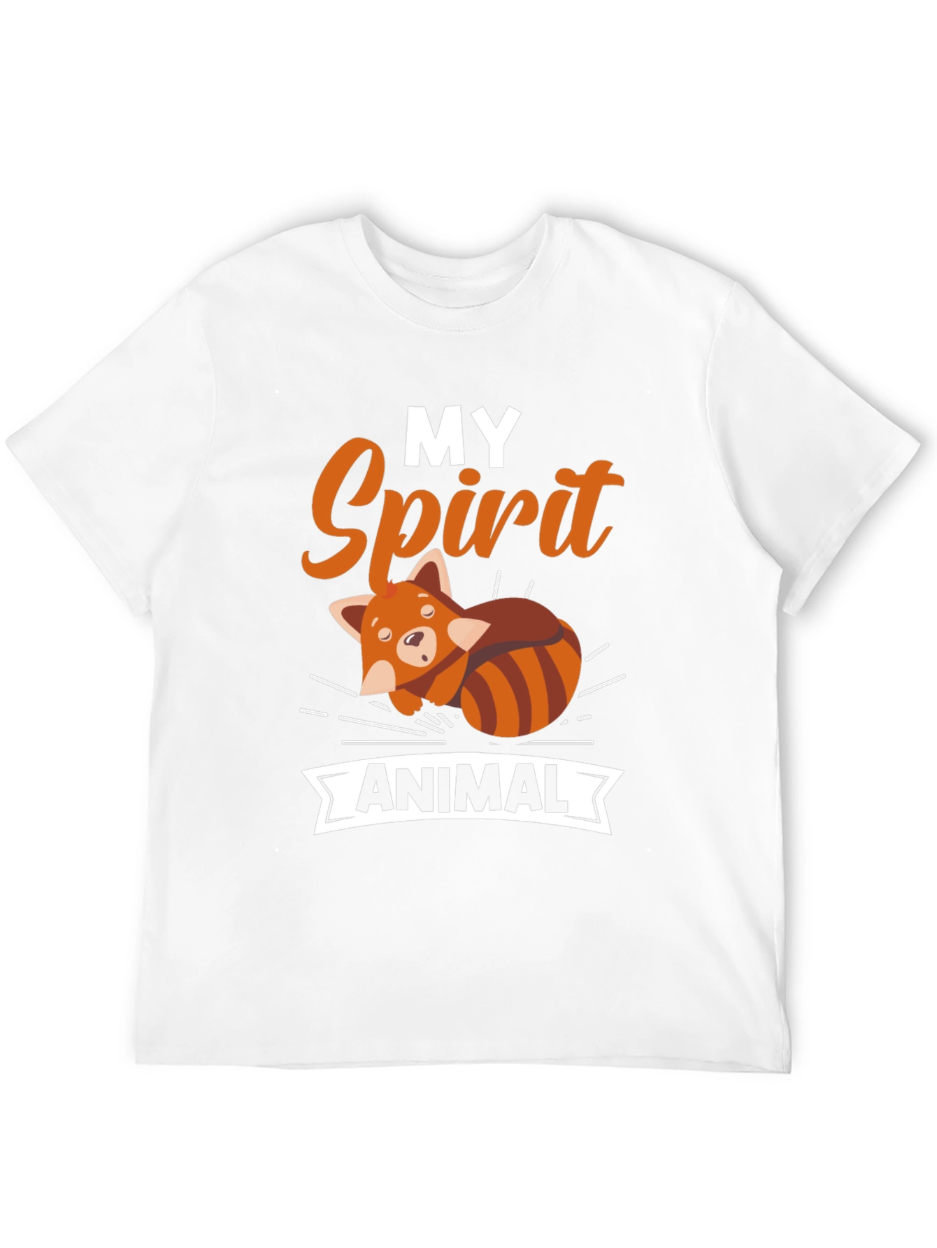 My Spirit Animal Red Panda Graphic T-Shirt