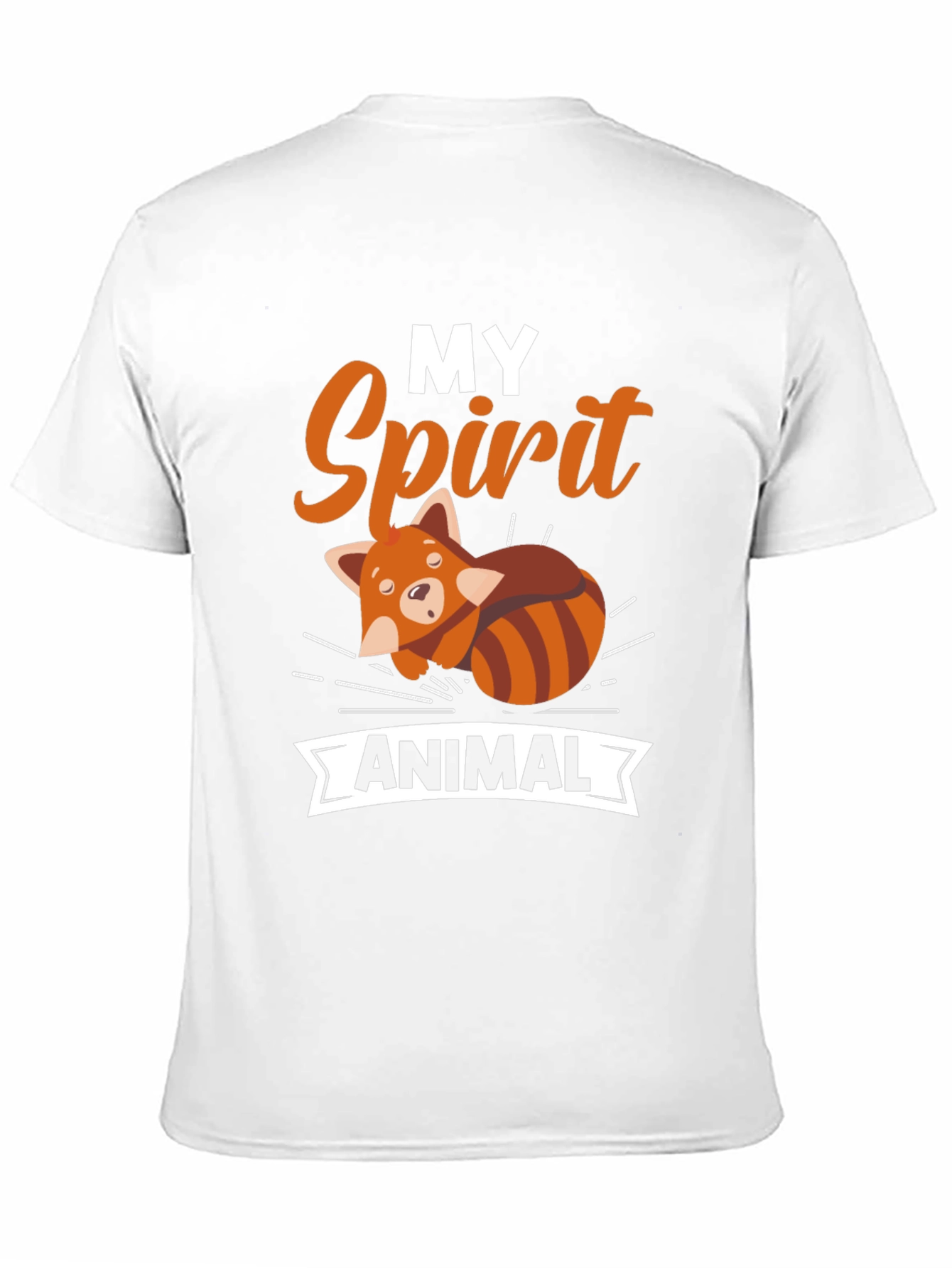 My Spirit Animal Red Panda Graphic T-Shirt