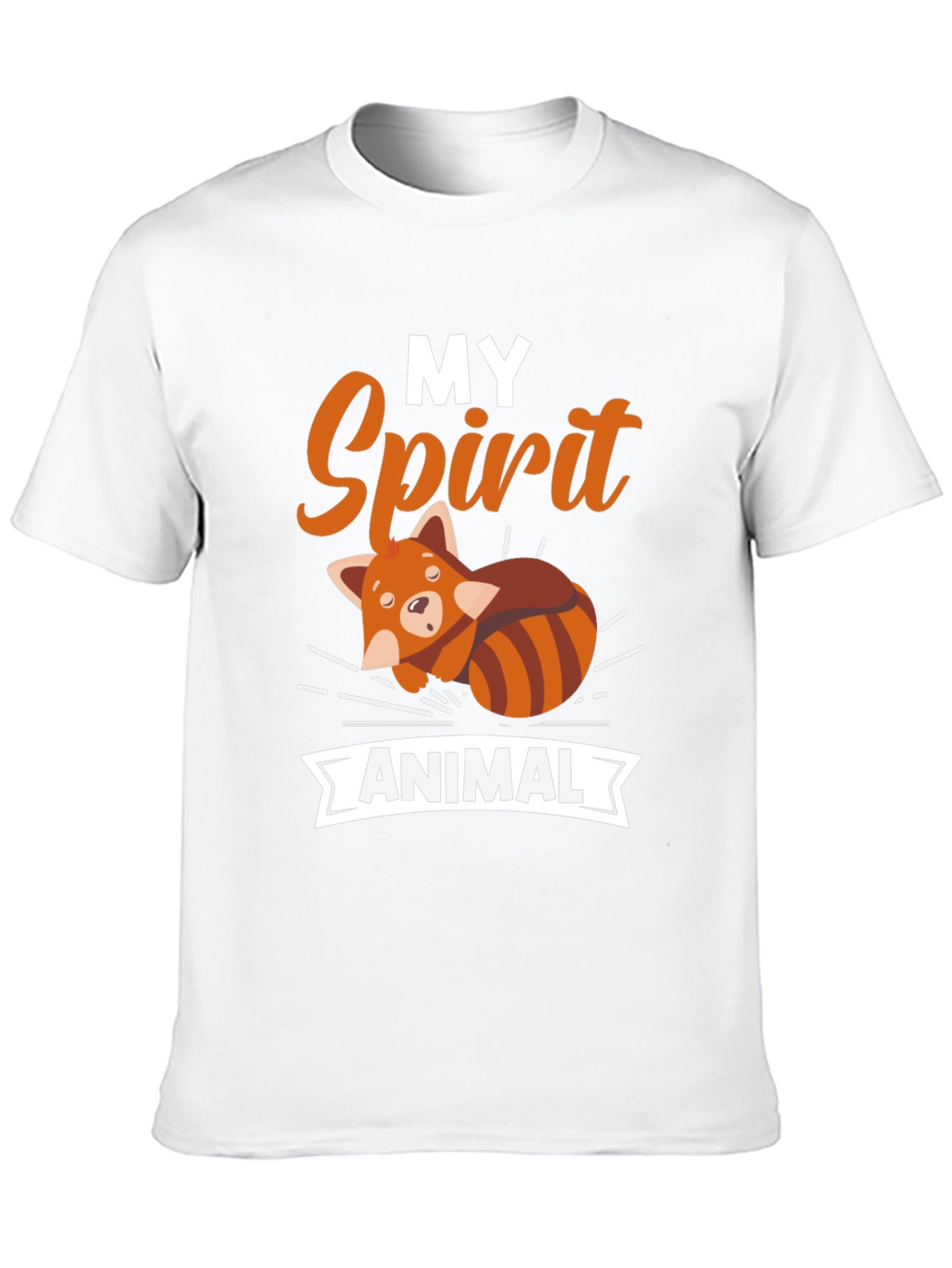 My Spirit Animal Red Panda Graphic T-Shirt