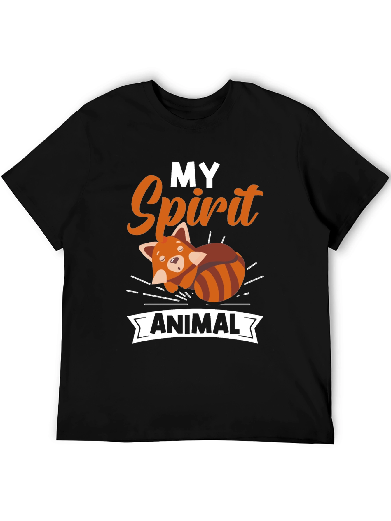 My Spirit Animal Red Panda Graphic T-Shirt