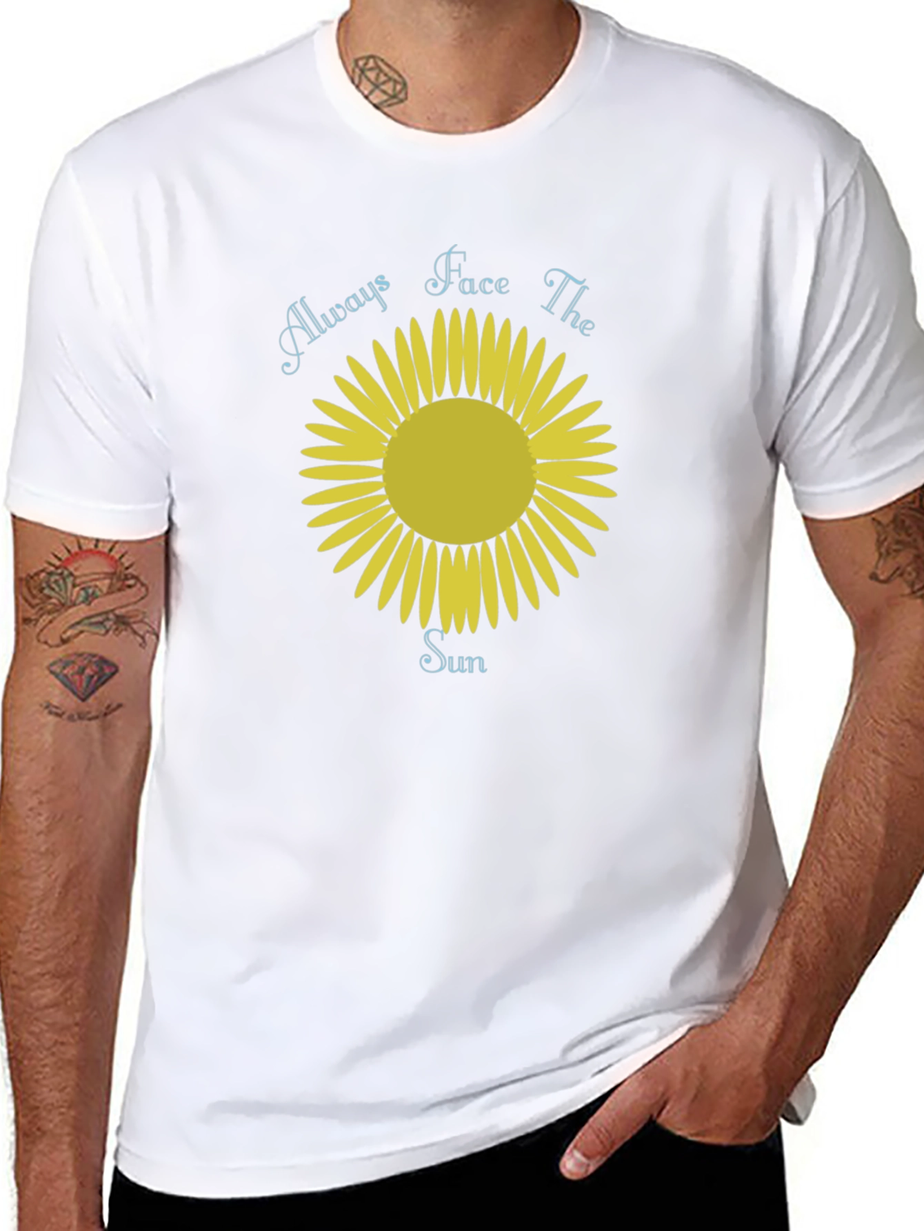 Always Face The Sun Graphic T-Shirt