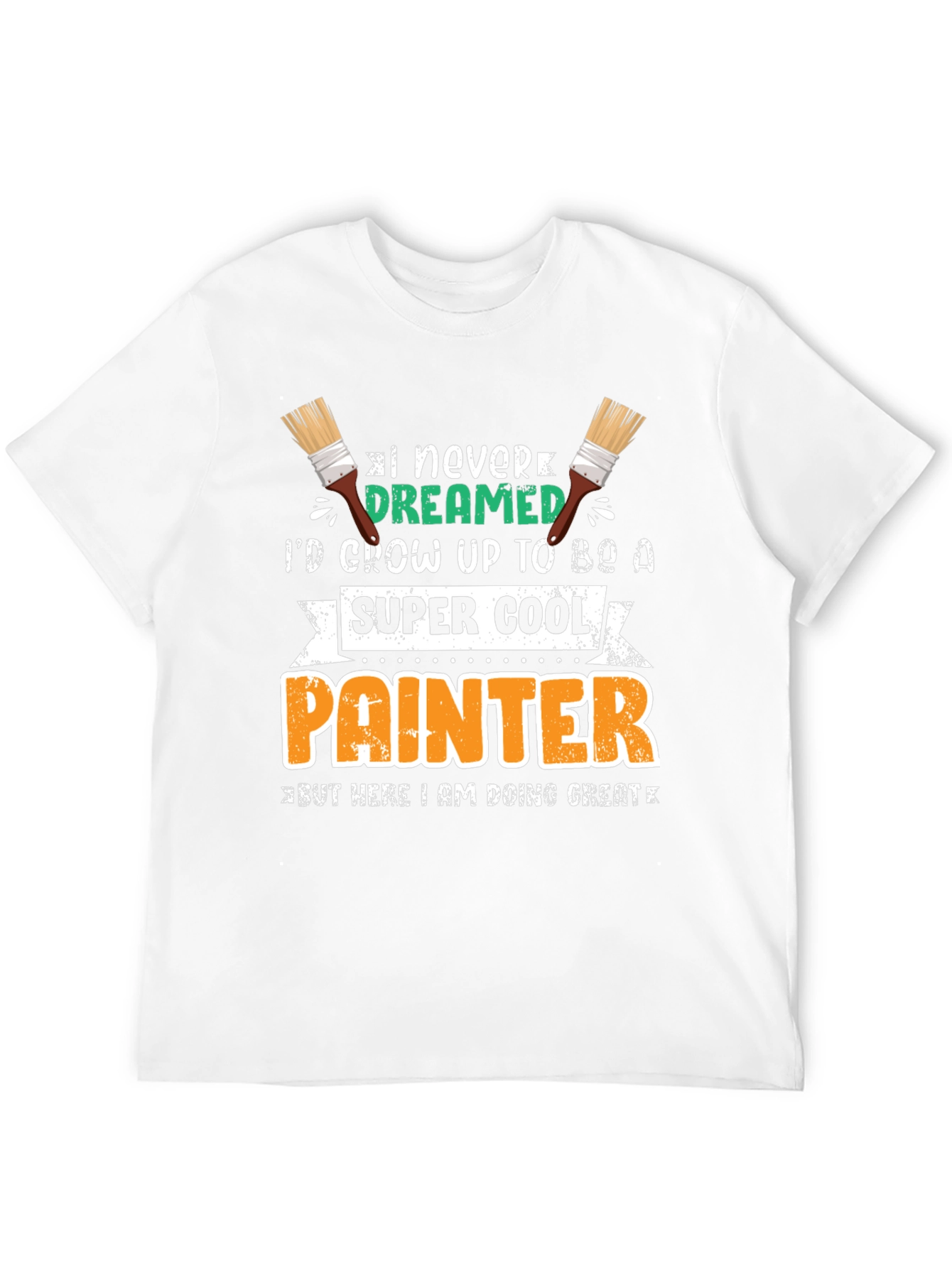 Super Cool Painter Graphic T-Shirt