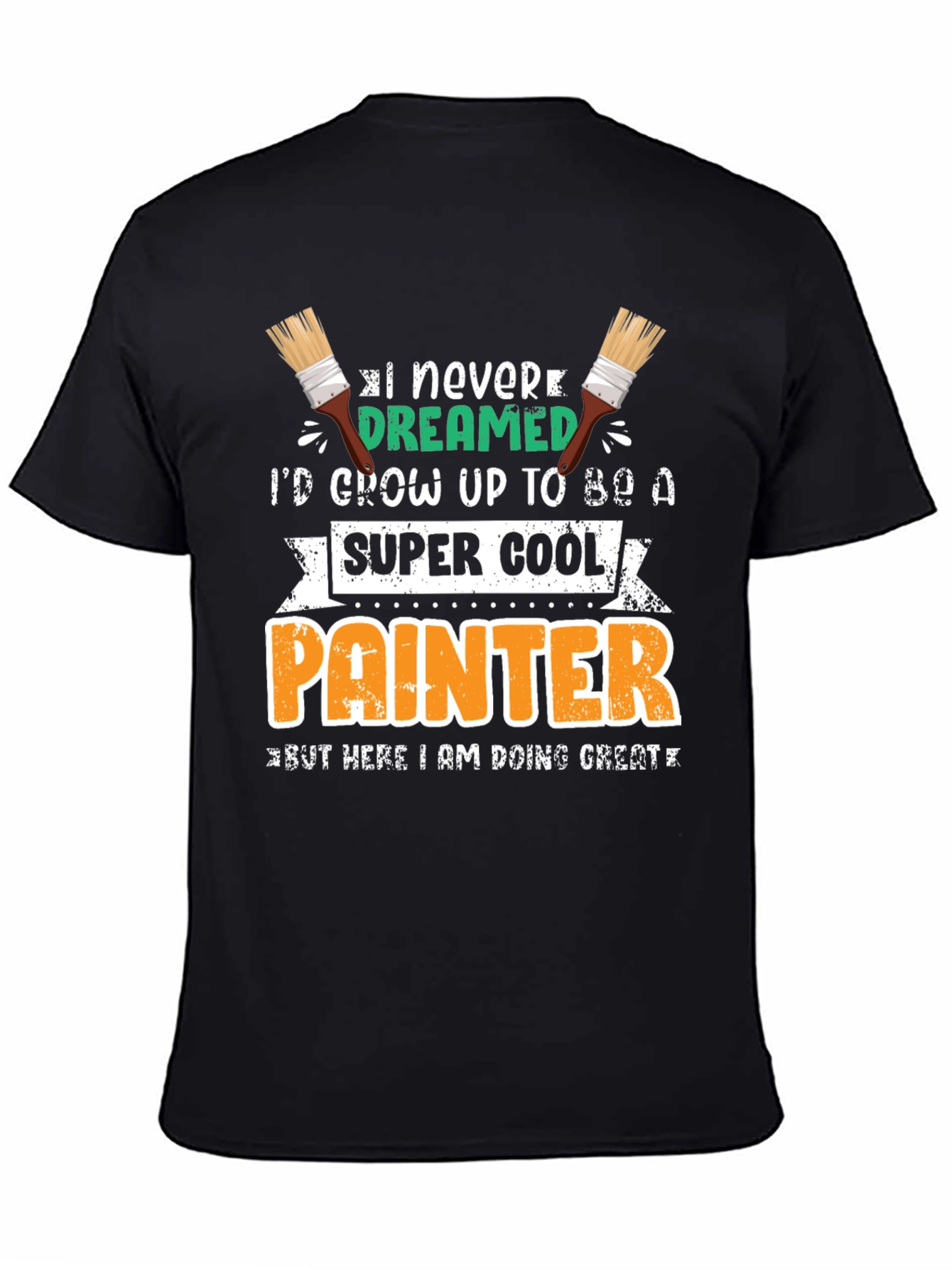 Super Cool Painter Graphic T-Shirt