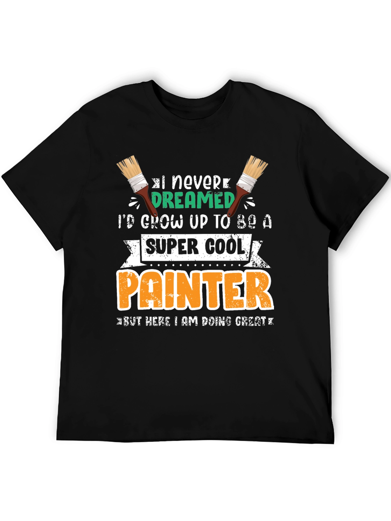Super Cool Painter Graphic T-Shirt