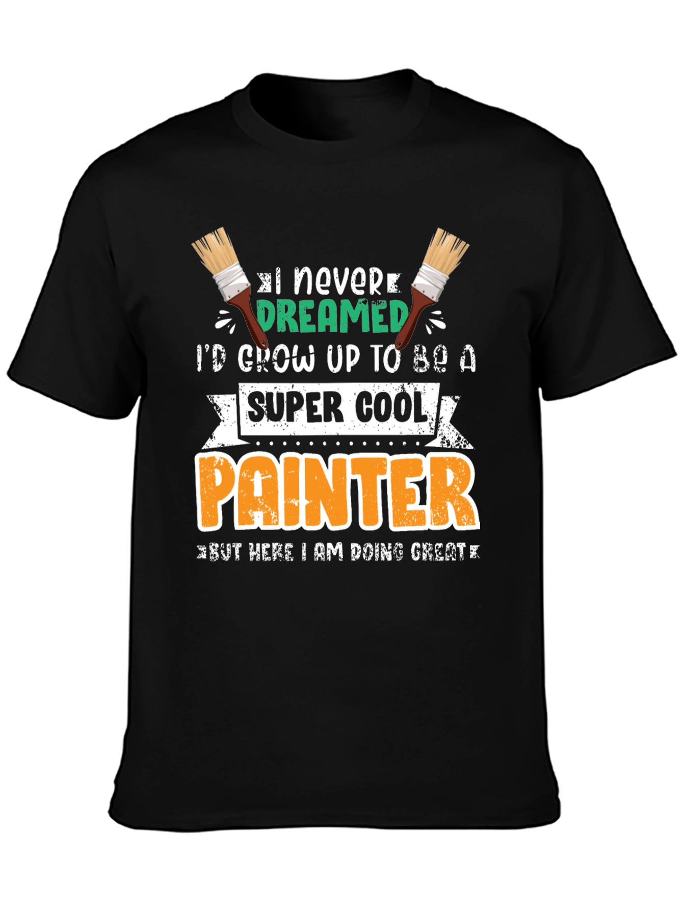 Super Cool Painter Graphic T-Shirt