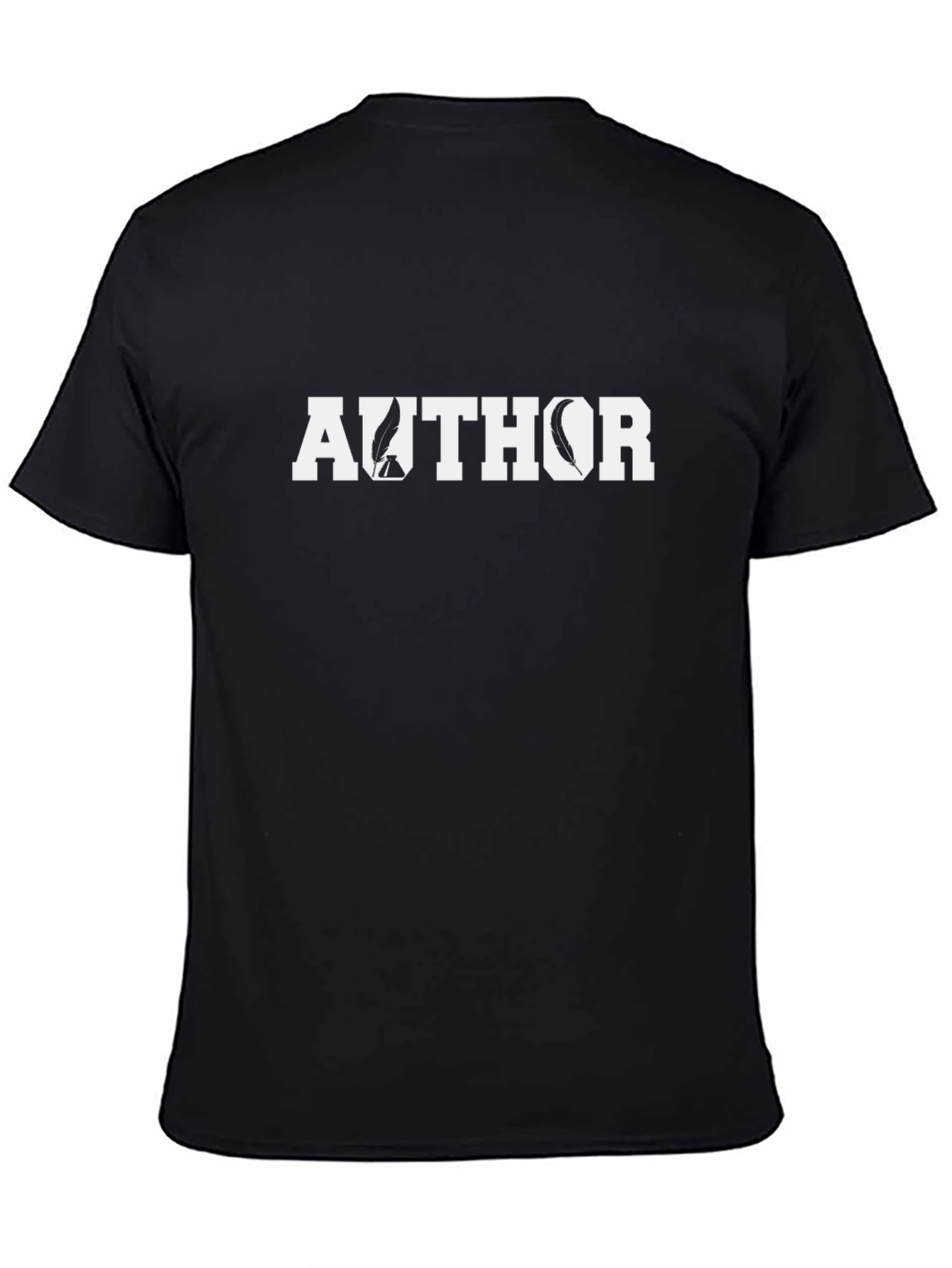 Author T-Shirt - Black Novelist Tee
