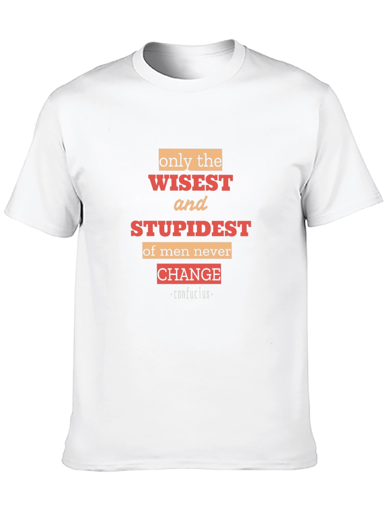 Wisest and Stupidest Mens Black T-Shirt