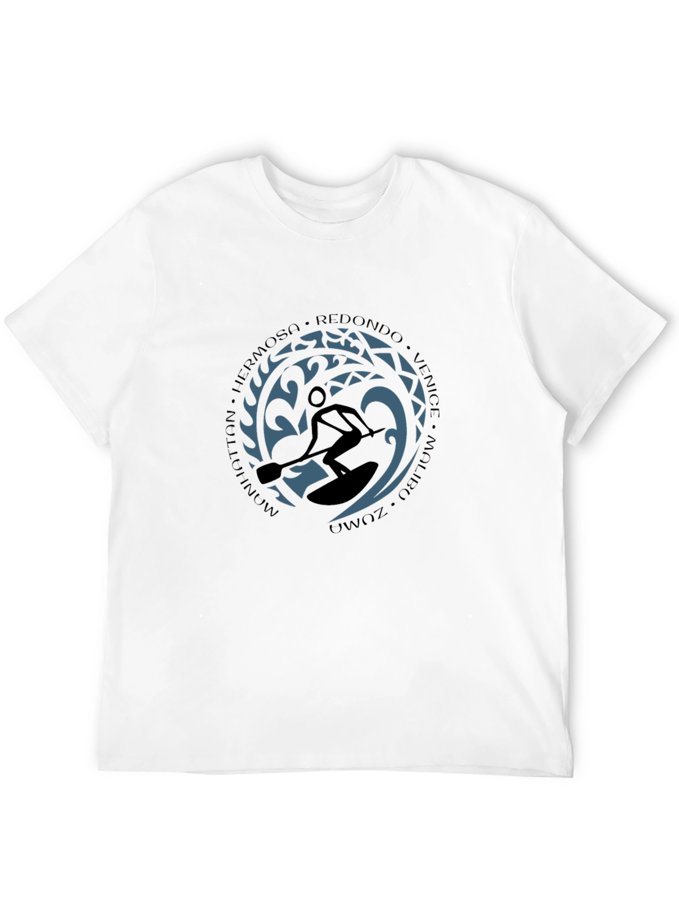 Surfer Graphic Tee - Beach Cities