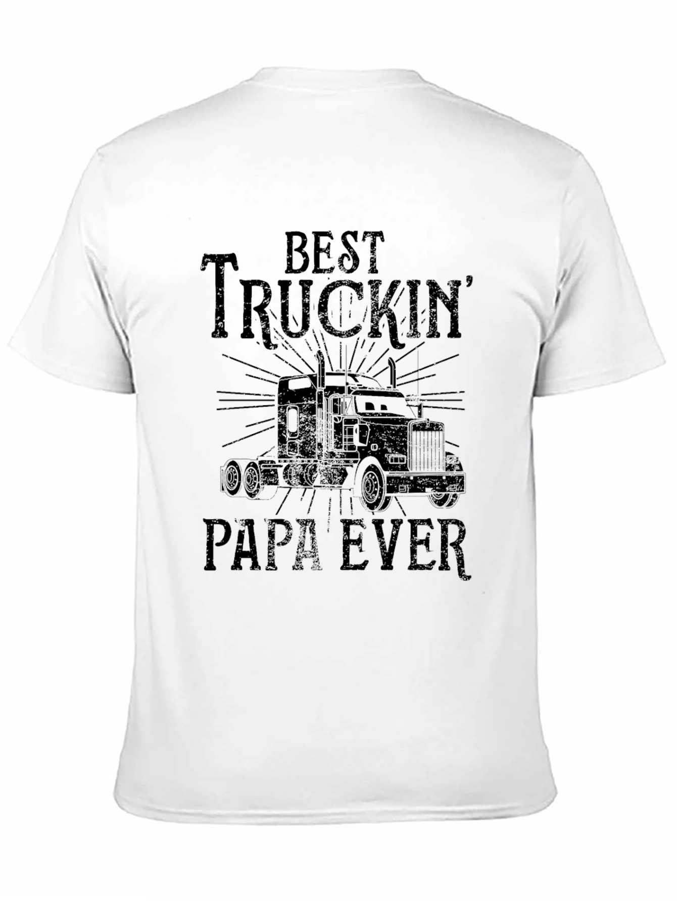 Best Truckin Papa Ever T-Shirt