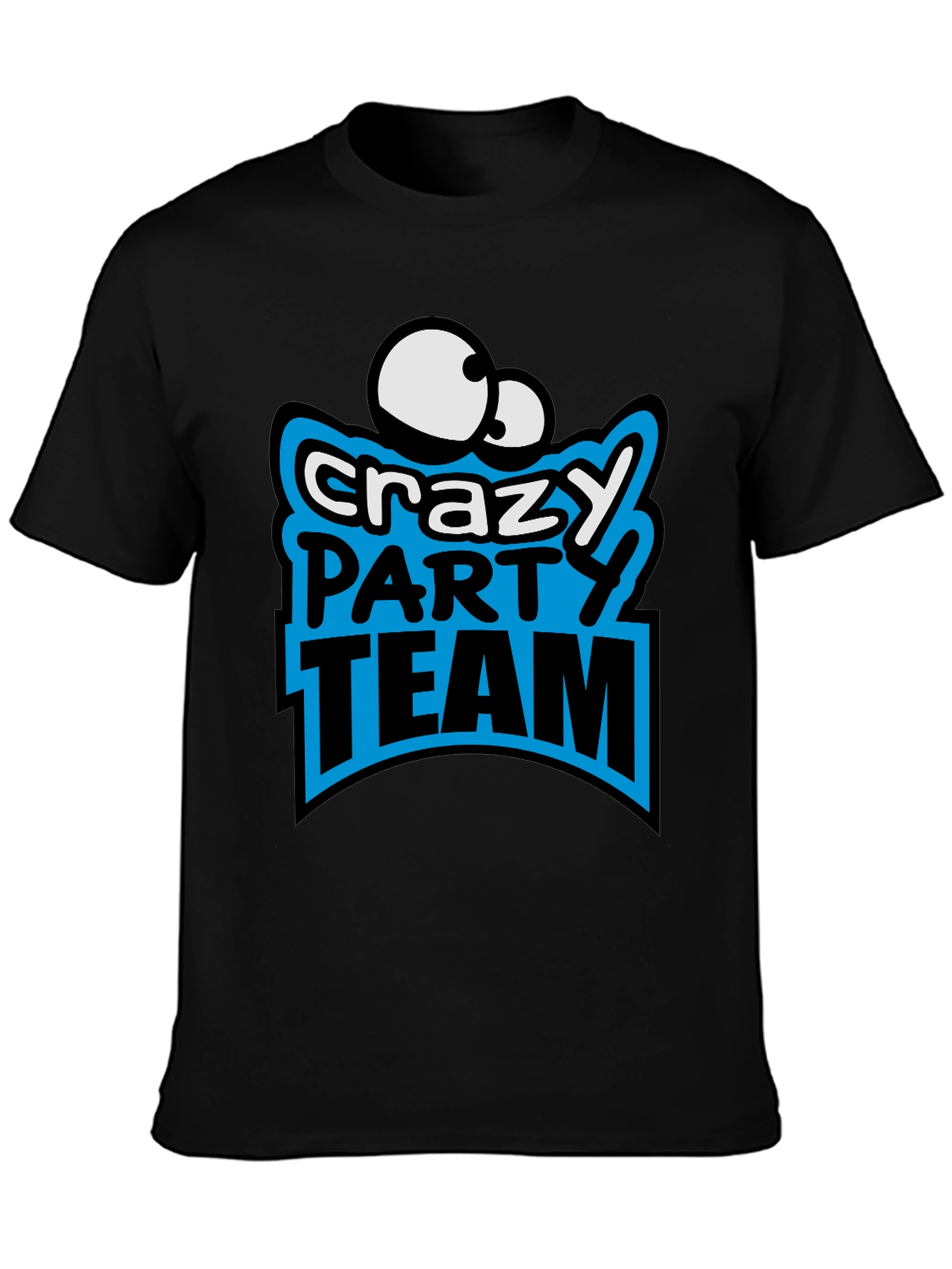 Crazy Party Team Graphic T-Shirt