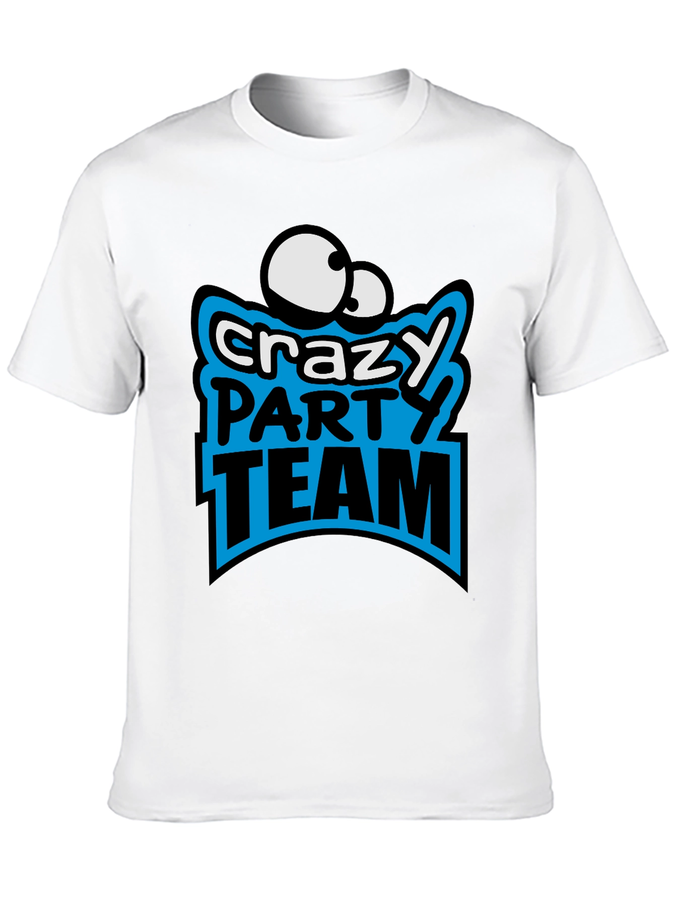 Crazy Party Team Graphic T-Shirt
