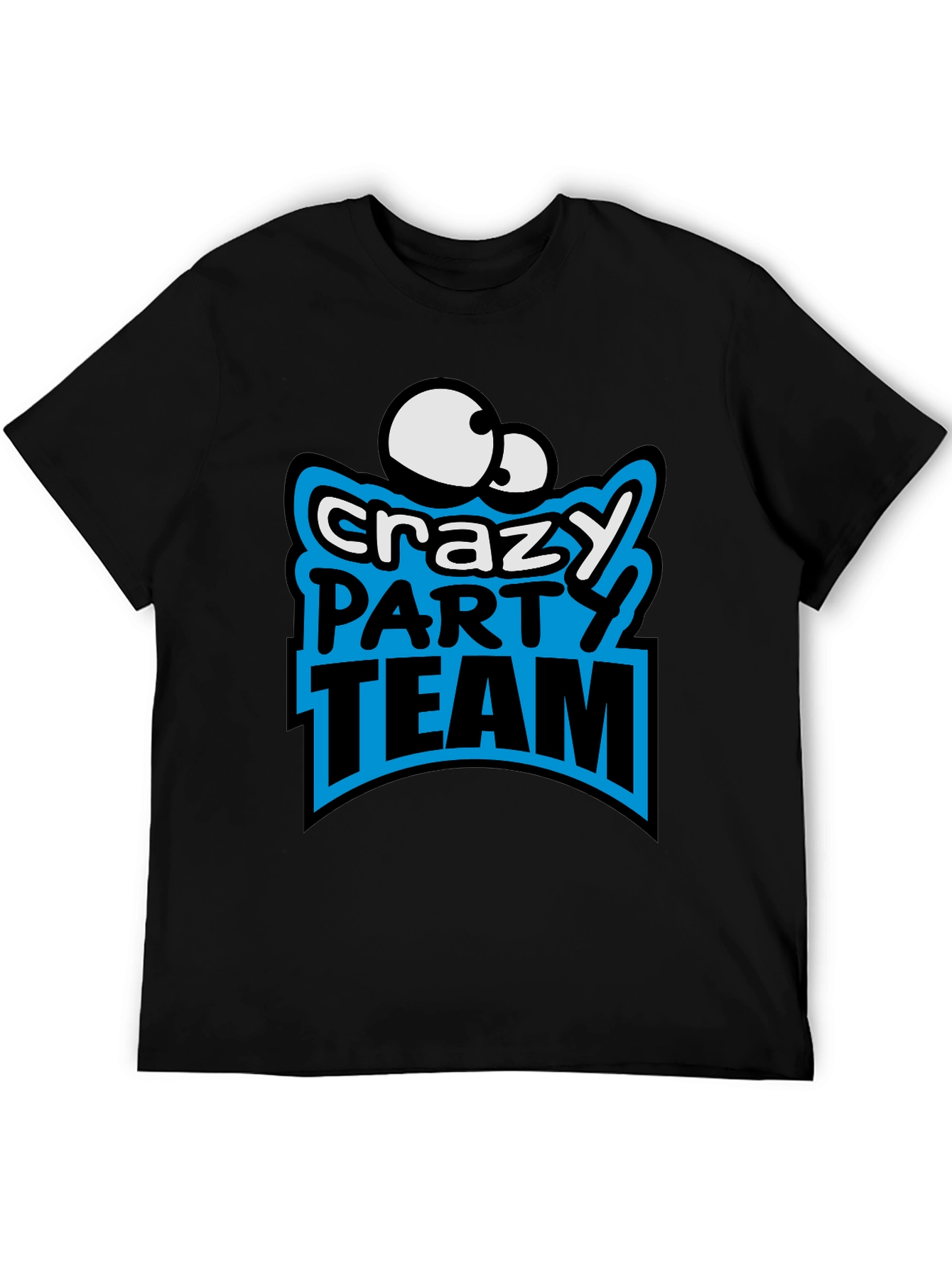 Crazy Party Team Graphic T-Shirt