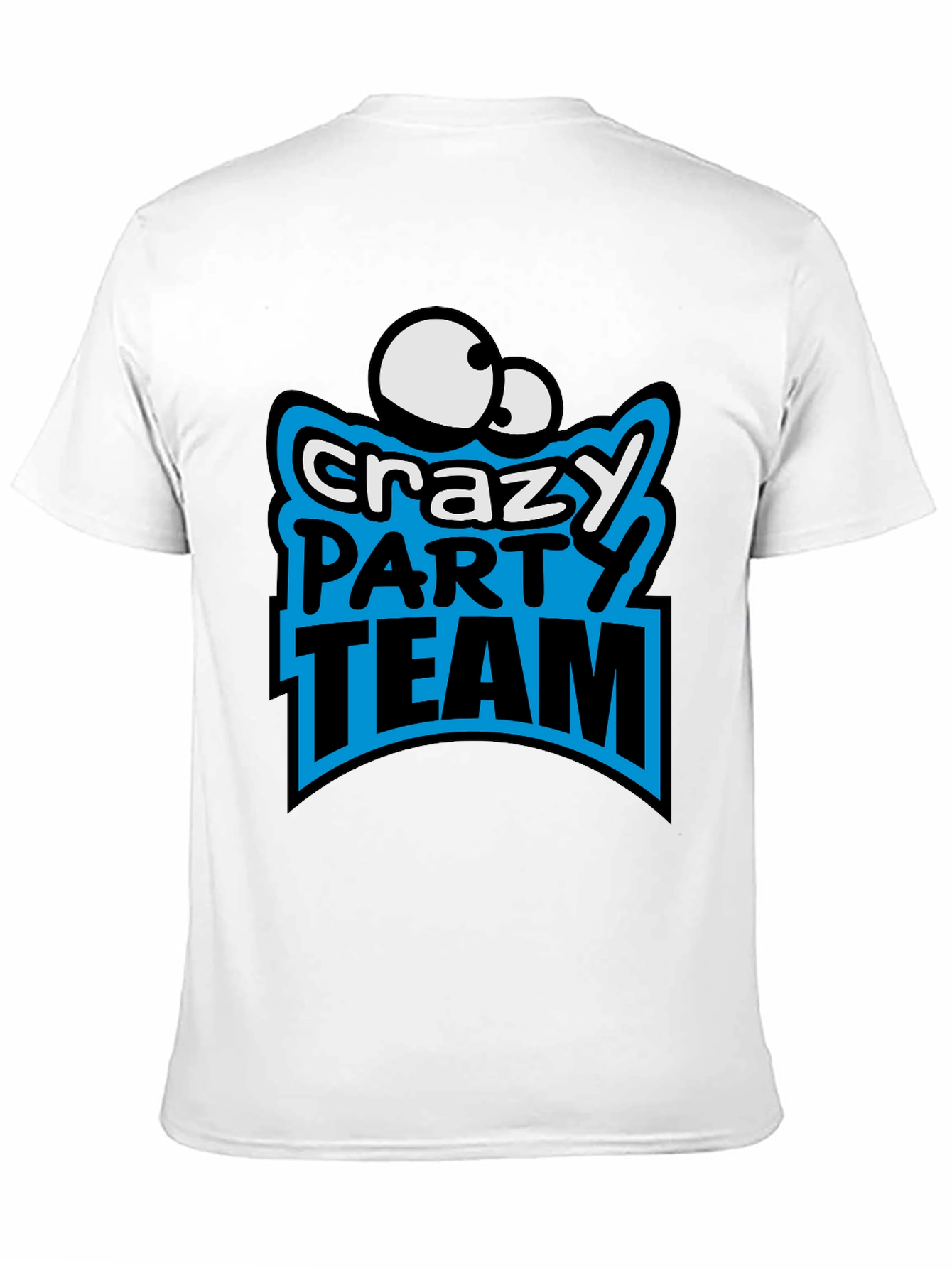 Crazy Party Team Graphic T-Shirt