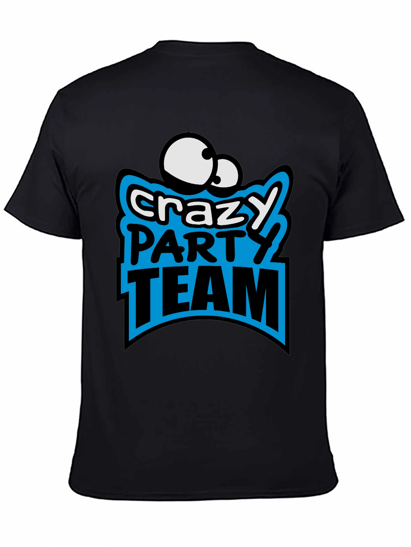 Crazy Party Team Graphic T-Shirt